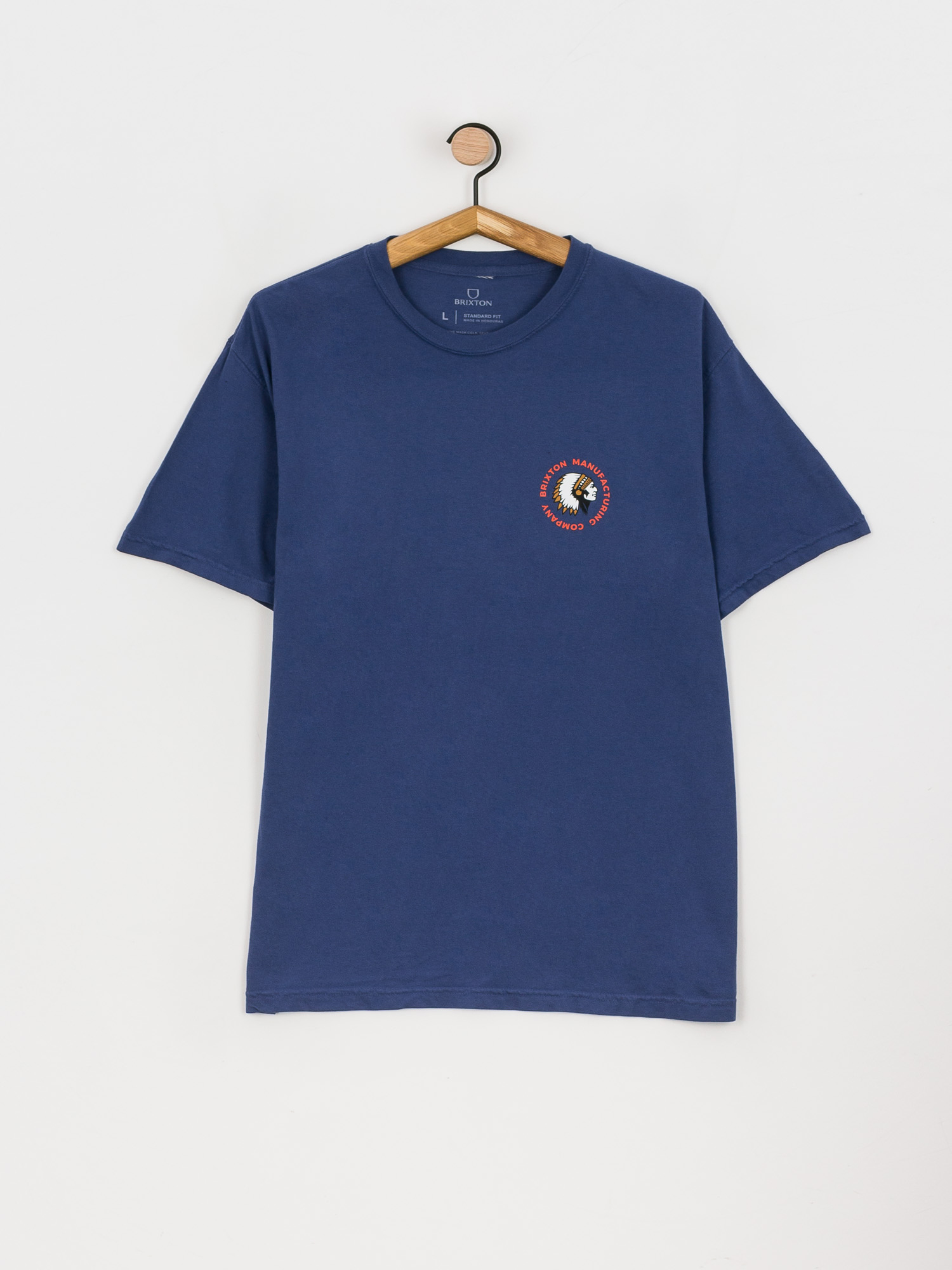 T-shirt Brixton Rival Stamp Stt (joe blue garment dye)