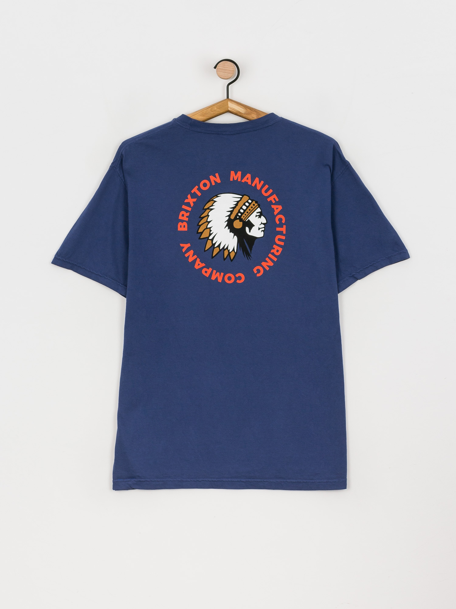 T-shirt Brixton Rival Stamp Stt (joe blue garment dye)