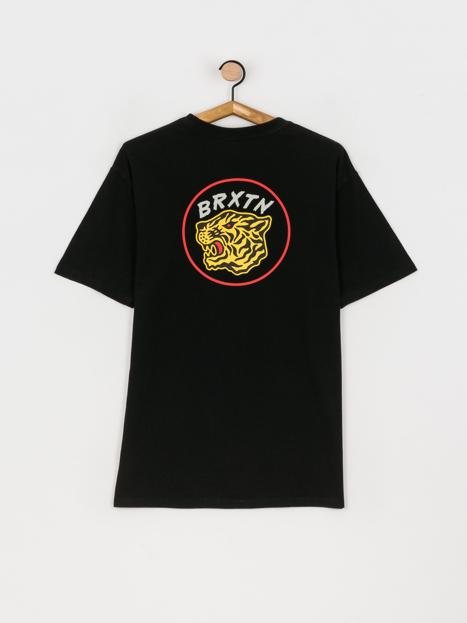 T-shirt Brixton Kit Stt (black worn wash)