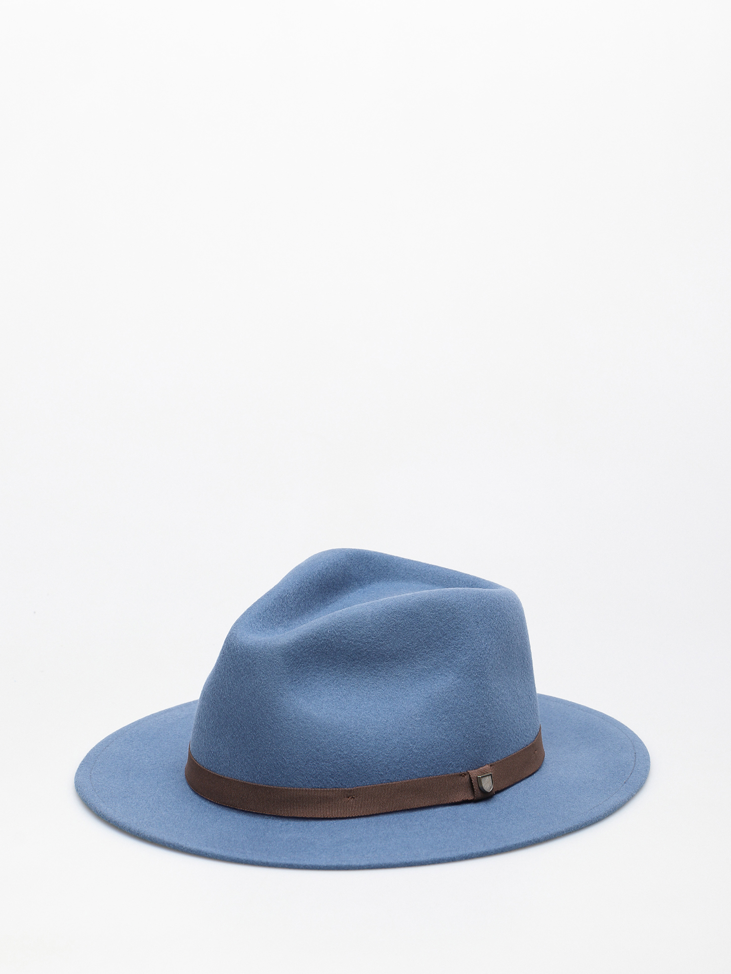 Kapelusz Brixton Messer Packable Fedora (slate blue)