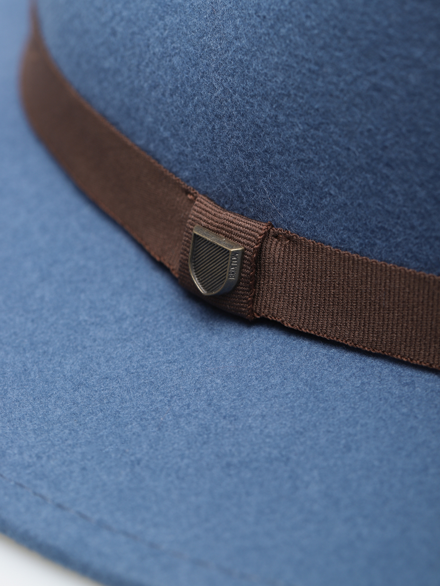 Kapelusz Brixton Messer Packable Fedora (slate blue)