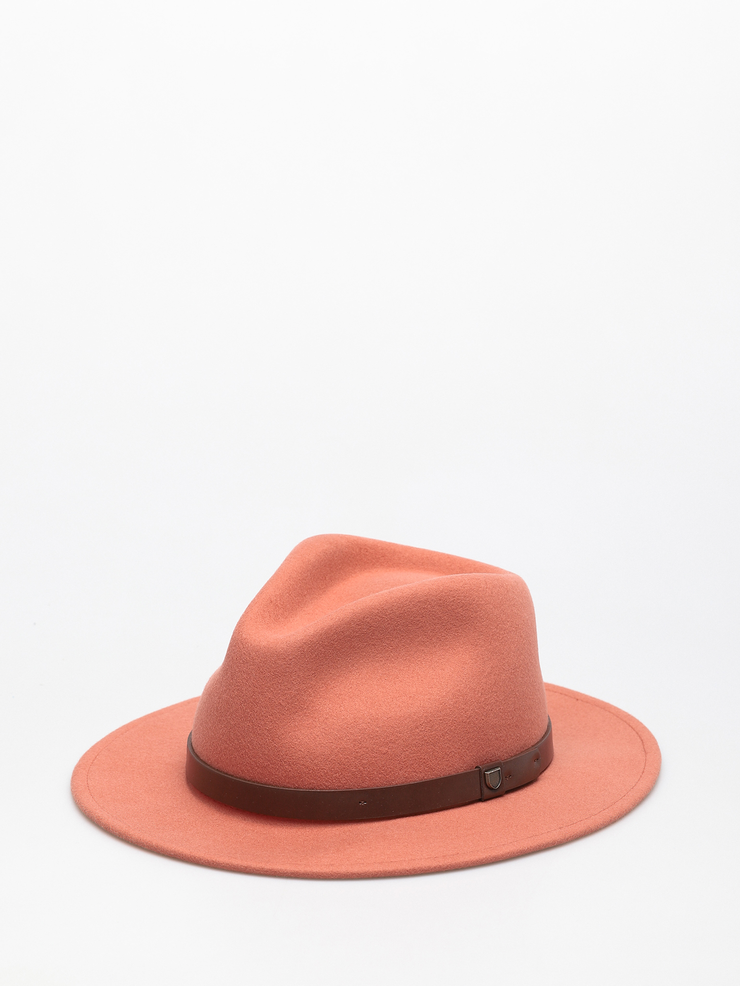 Kapelusz Brixton Messer Fedora (apricot jam)