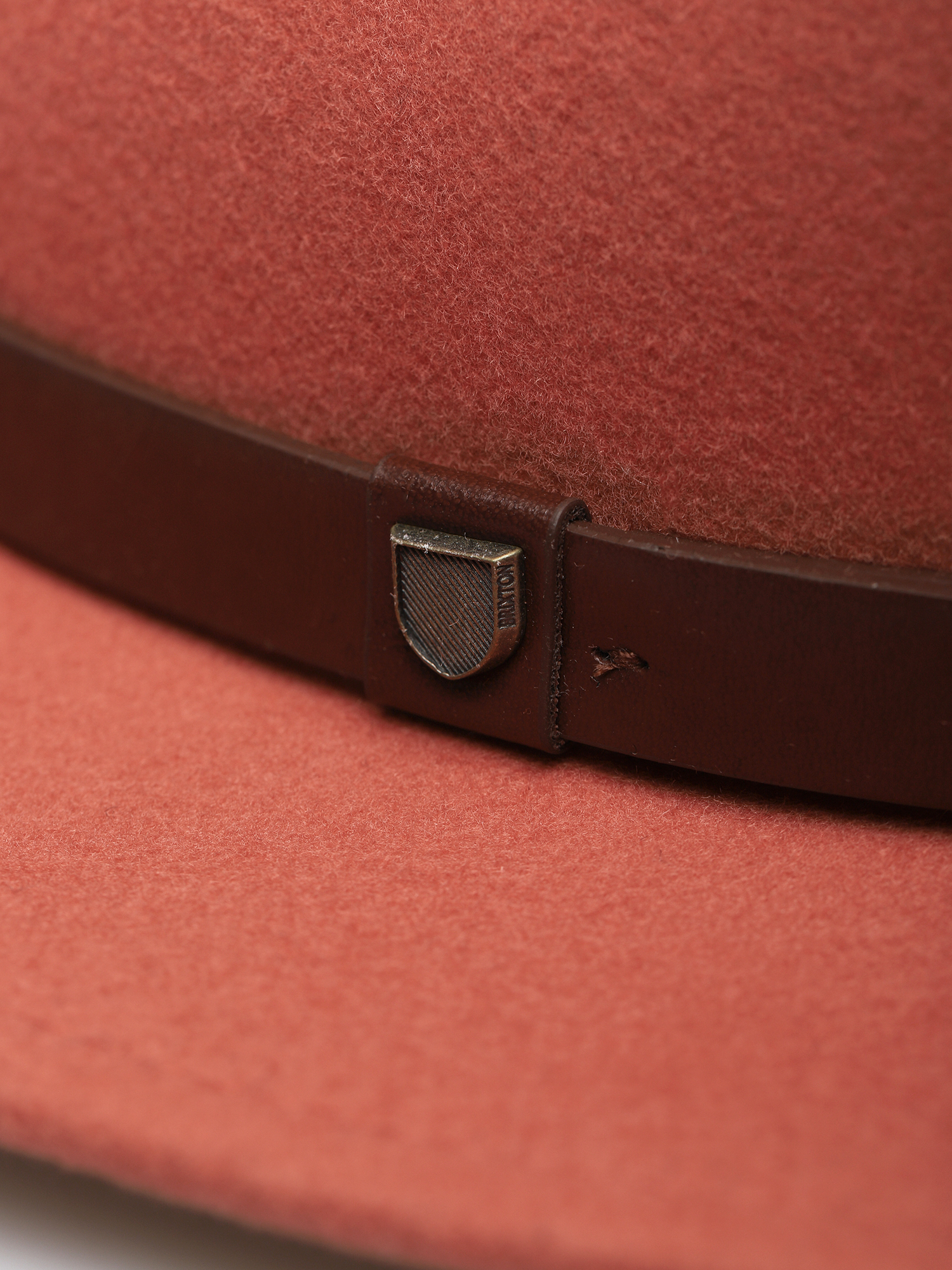 Kapelusz Brixton Messer Fedora (apricot jam)