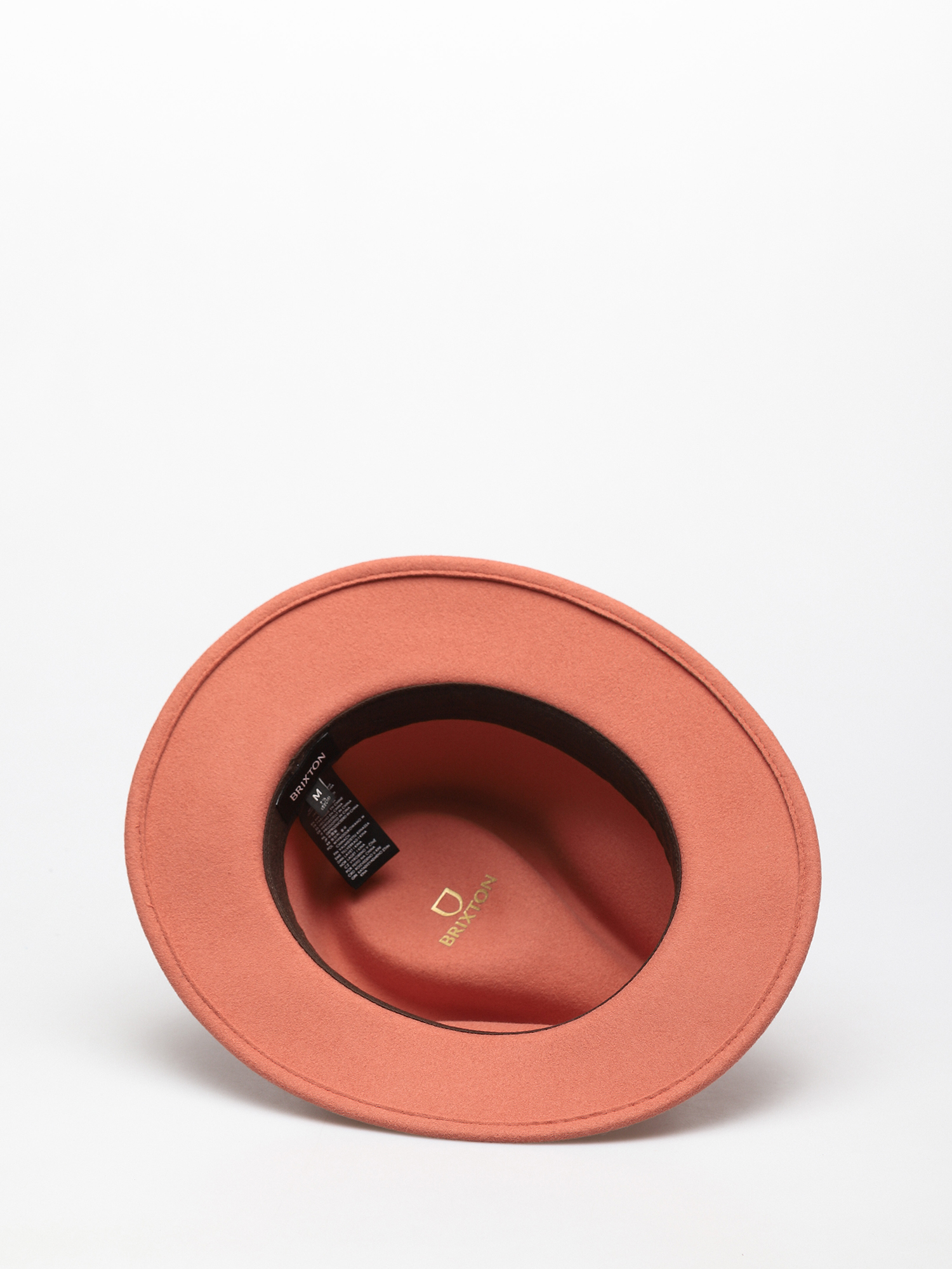 Kapelusz Brixton Messer Fedora (apricot jam)