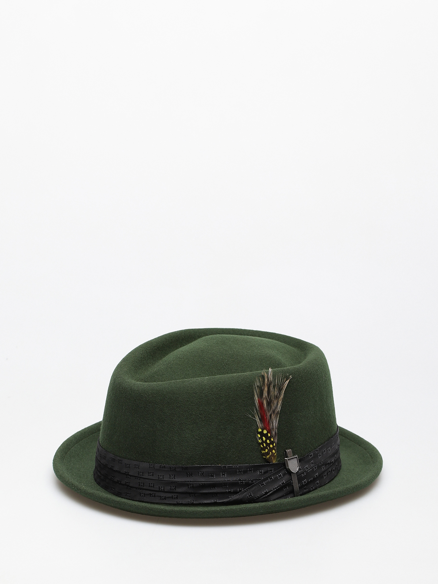 Kapelusz Brixton Stout Pork Pie (moss/black)