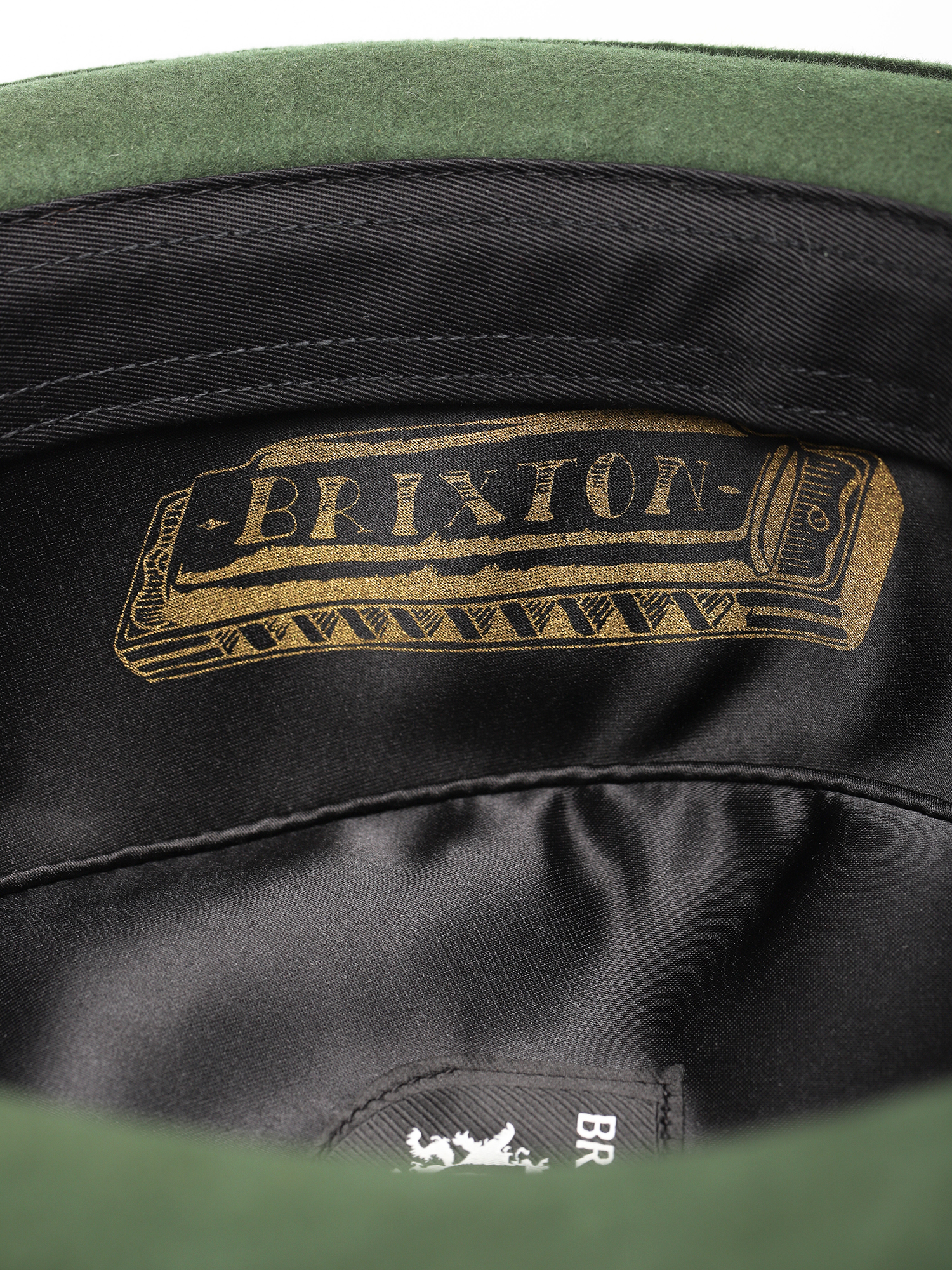 Kapelusz Brixton Stout Pork Pie (moss/black)