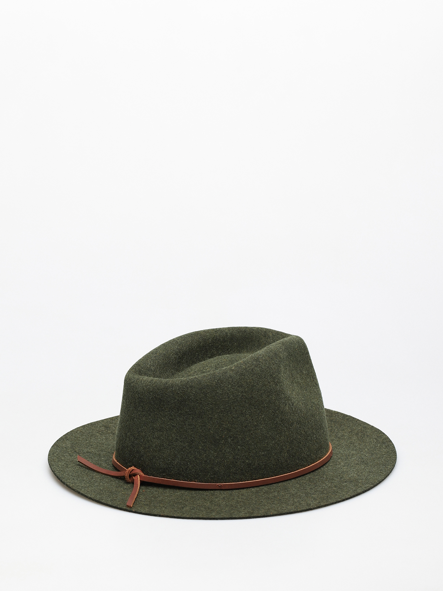 Kapelusz Brixton Wesley Fedora (moss/brown mix)