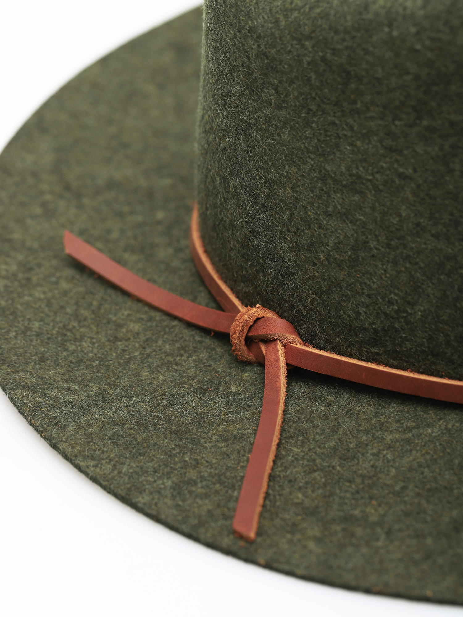 Kapelusz Brixton Wesley Fedora (moss/brown mix)