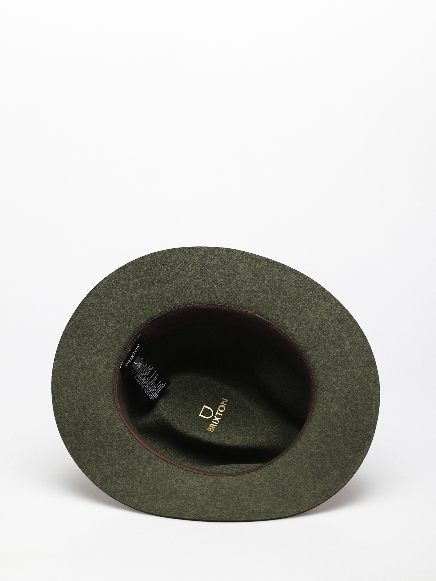 Kapelusz Brixton Wesley Fedora (moss/brown mix)