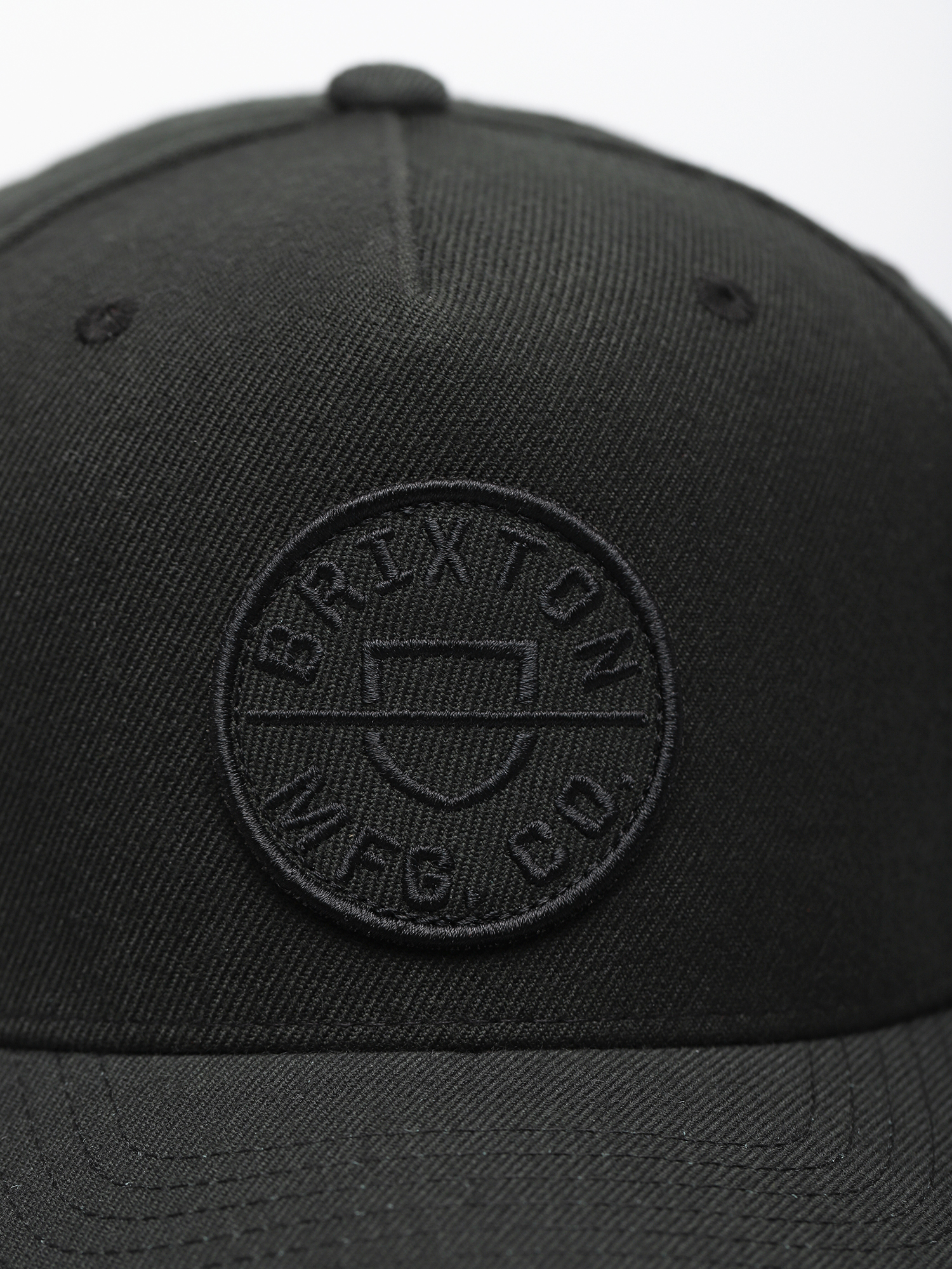 Czapka z daszkiem Brixton Crest C Mp Snapback (pigment black)