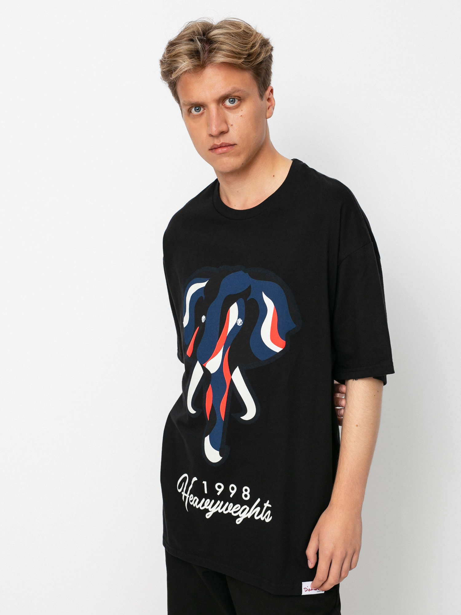 T-shirt Diamond Supply Co. Elephant Eye (black)