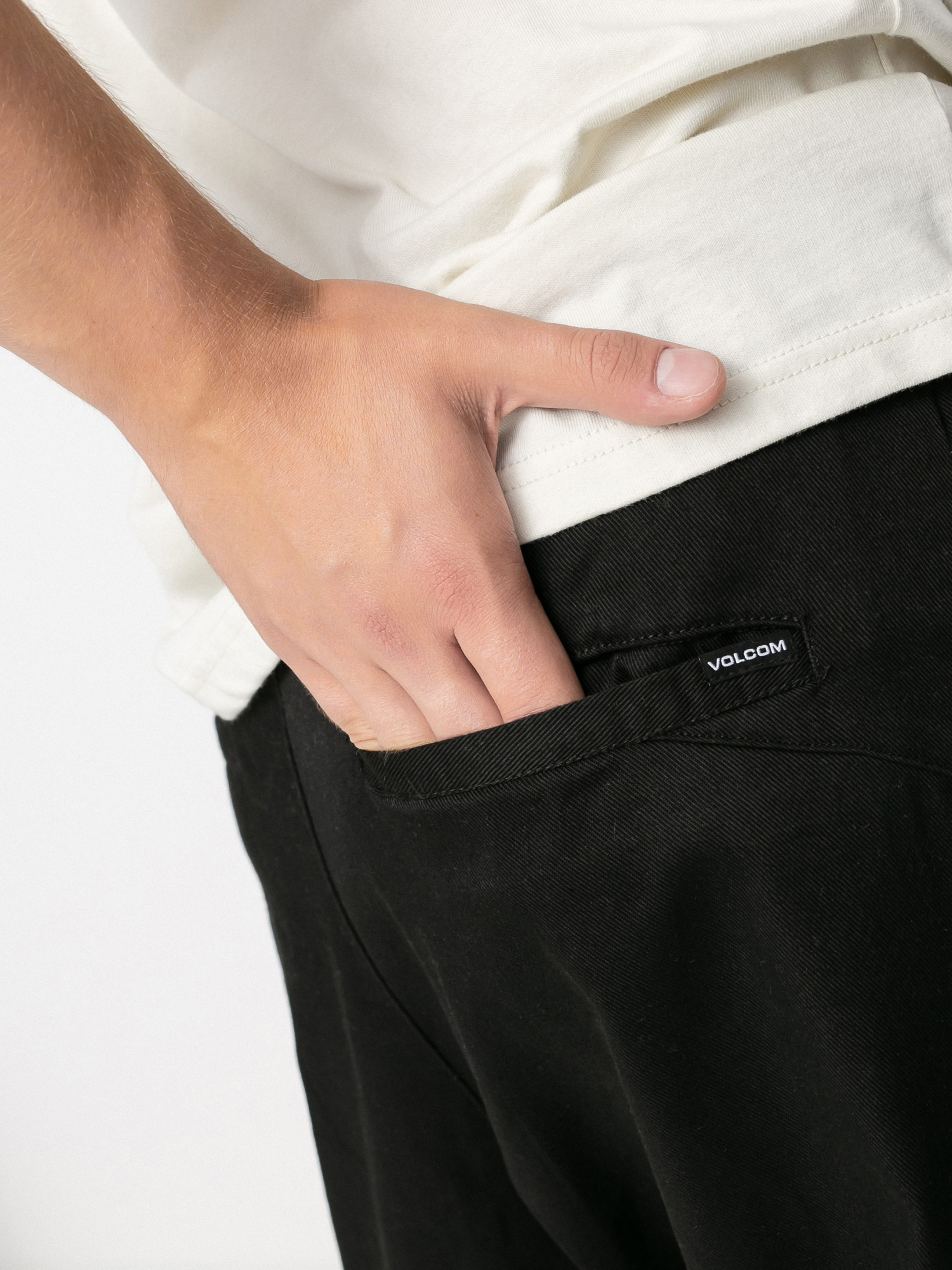 Spodnie Volcom Loose Trucks Chino (black)