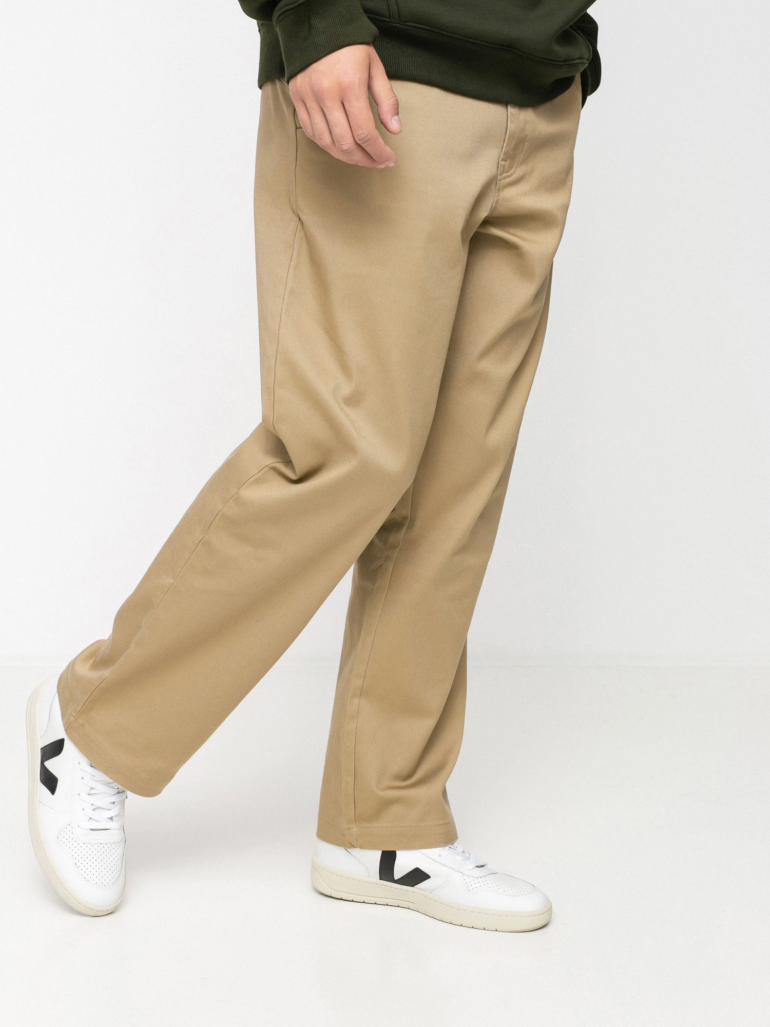 Spodnie Volcom Loose Trucks Chino (dark khaki)