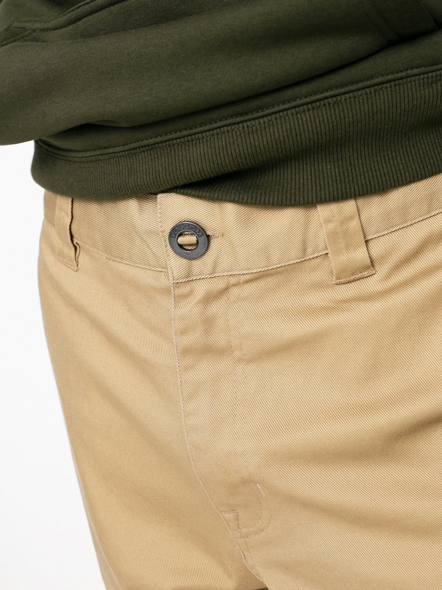 Spodnie Volcom Loose Trucks Chino (dark khaki)