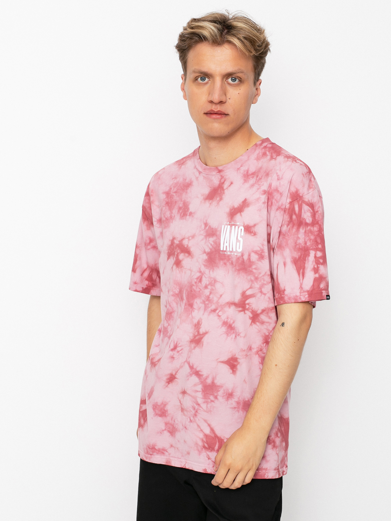 T-shirt Vans Tall Type Tie Dye (pomegranate/tie dye)