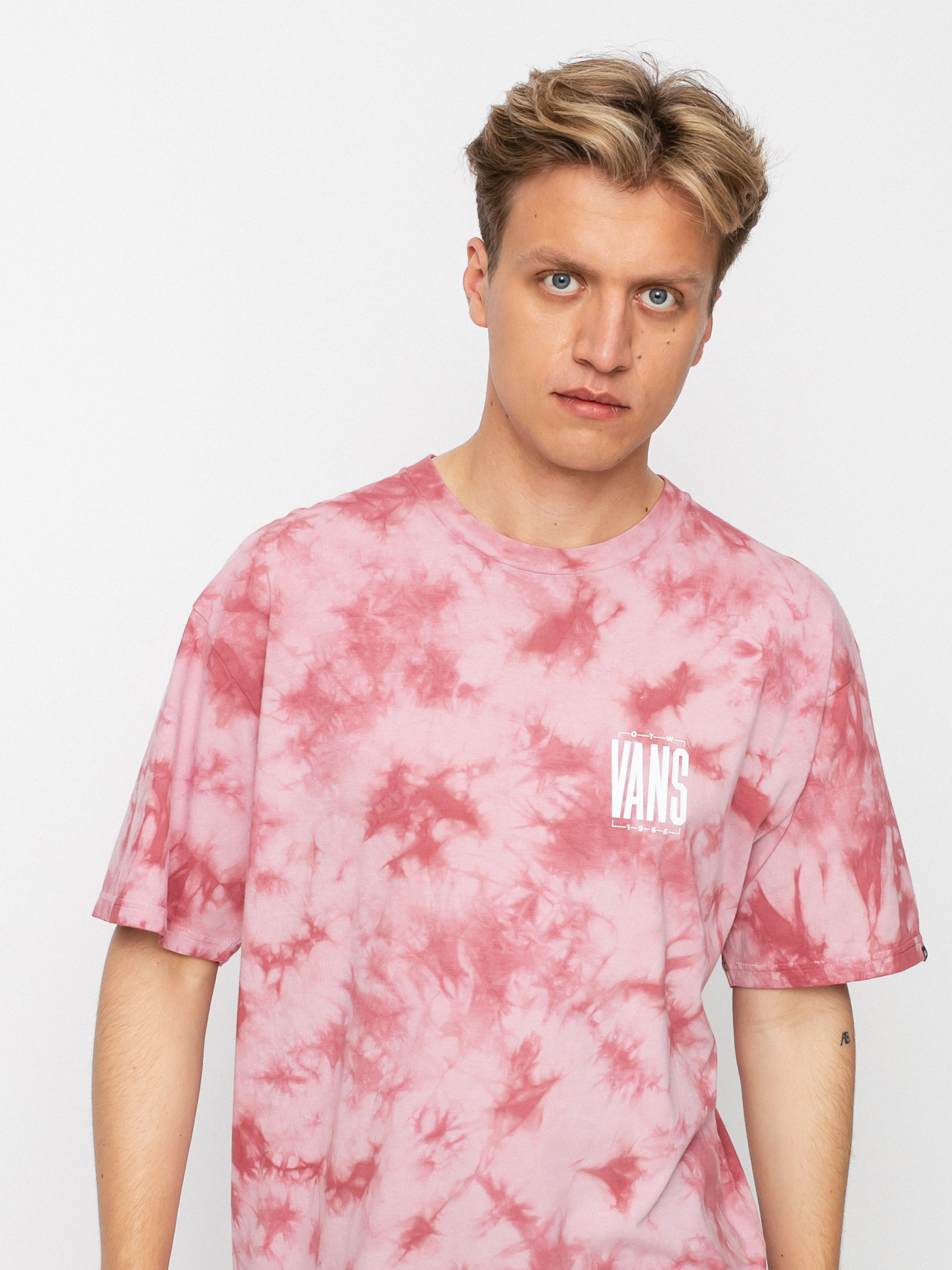T-shirt Vans Tall Type Tie Dye (pomegranate/tie dye)