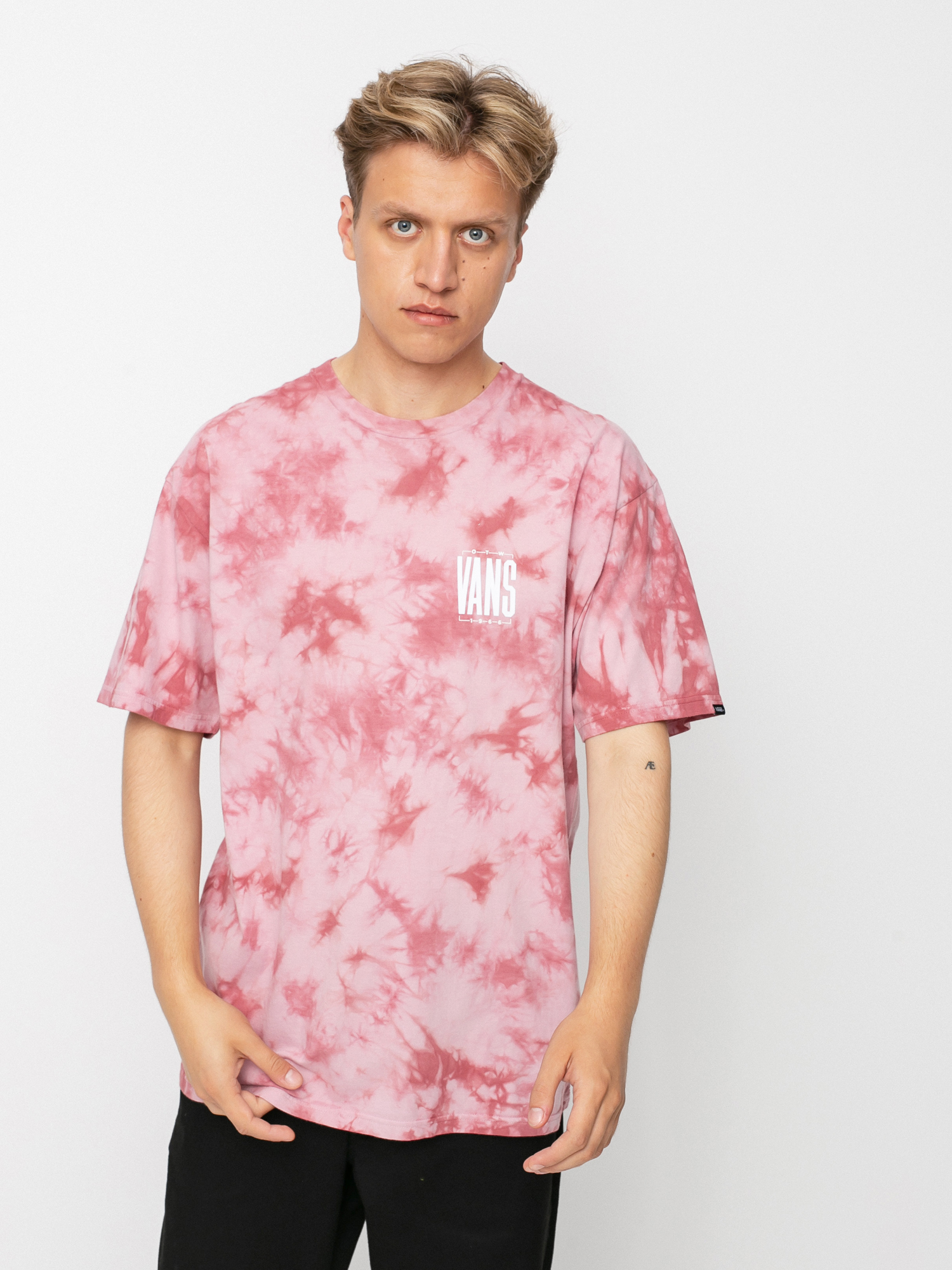 T-shirt Vans Tall Type Tie Dye (pomegranate/tie dye)