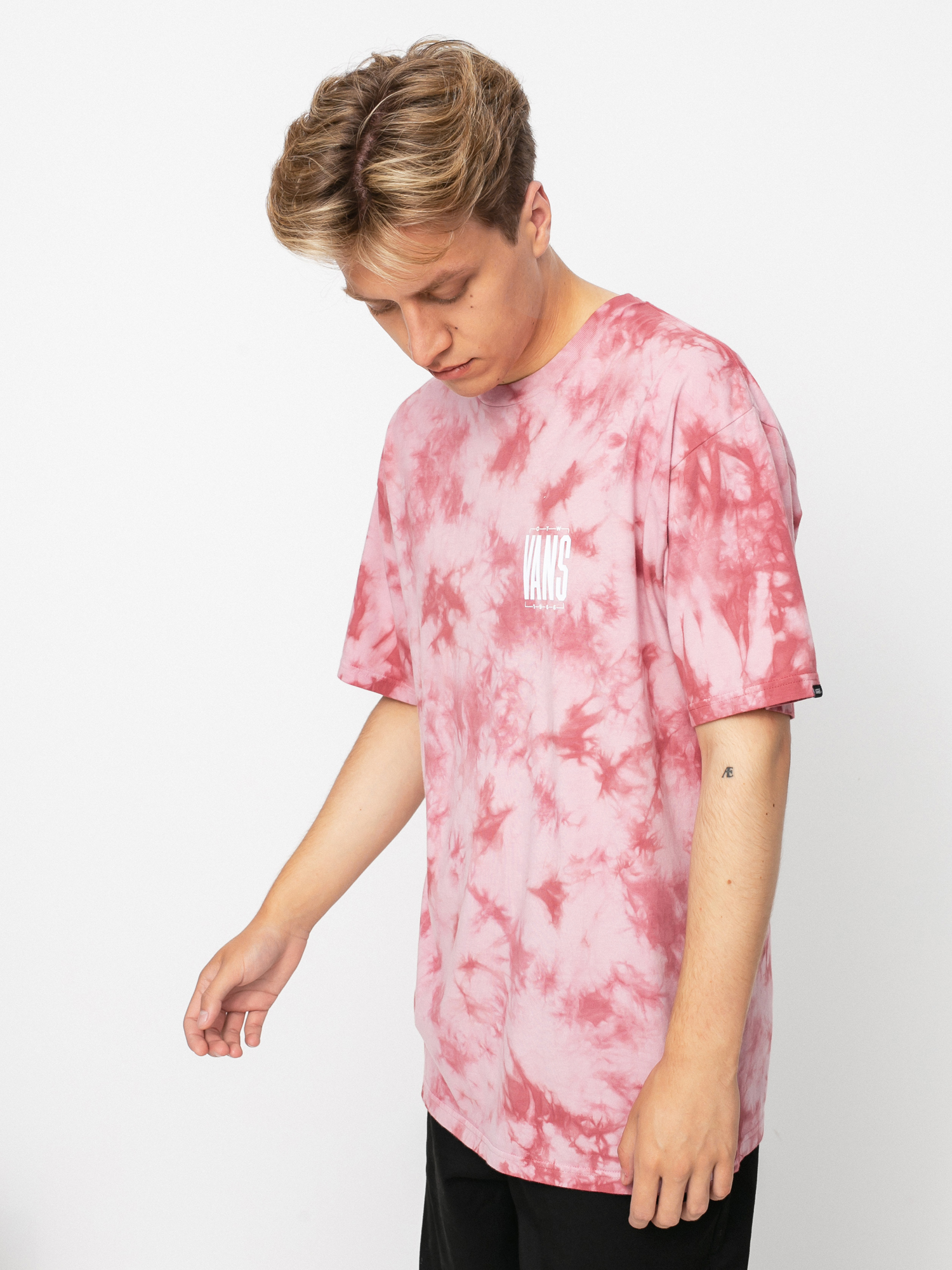 T-shirt Vans Tall Type Tie Dye (pomegranate/tie dye)