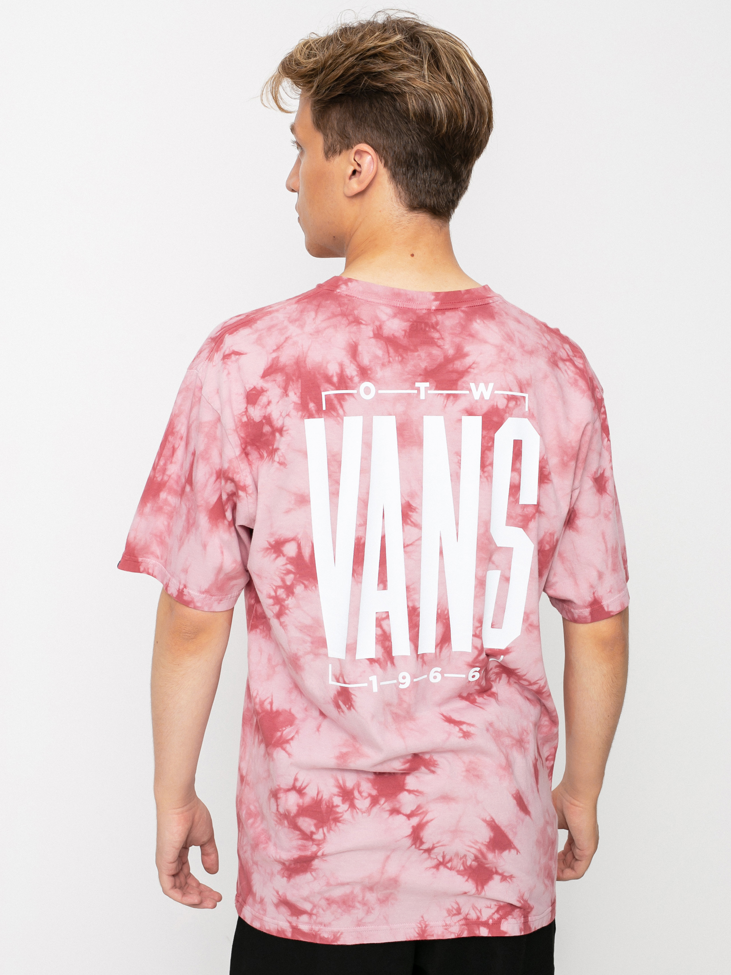 T-shirt Vans Tall Type Tie Dye (pomegranate/tie dye)