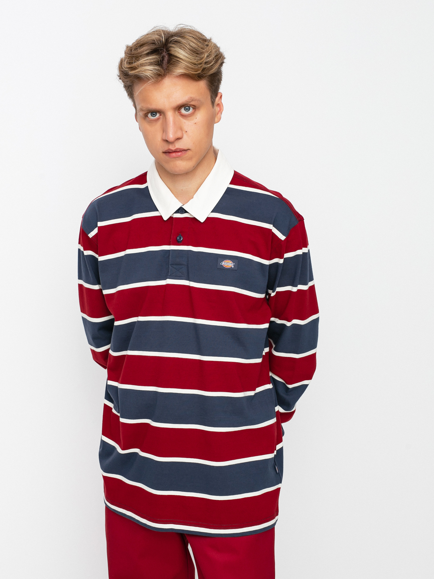 Longsleeve Dickies Oakhaven Rugby (navy blue)