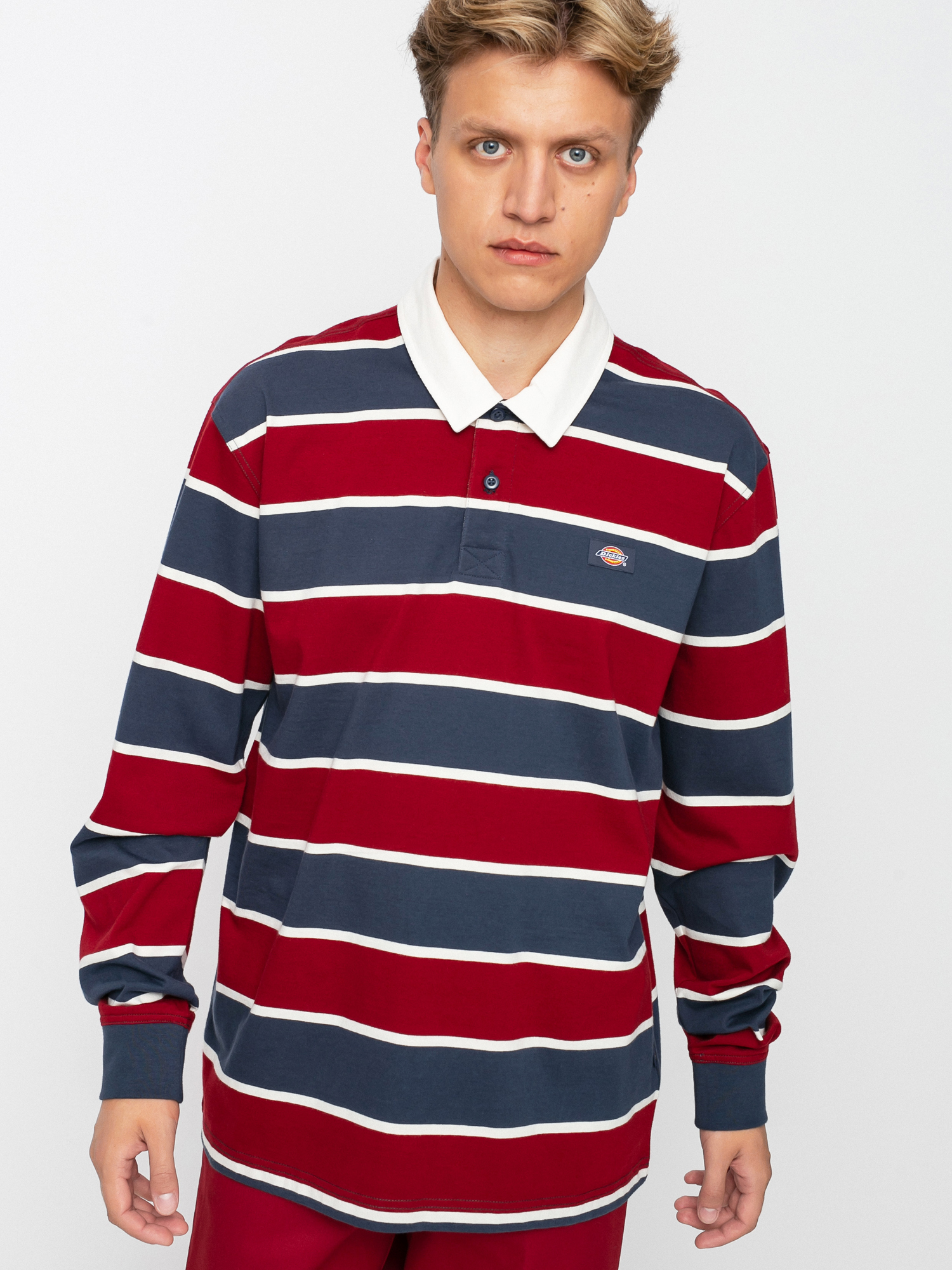 Longsleeve Dickies Oakhaven Rugby (navy blue)