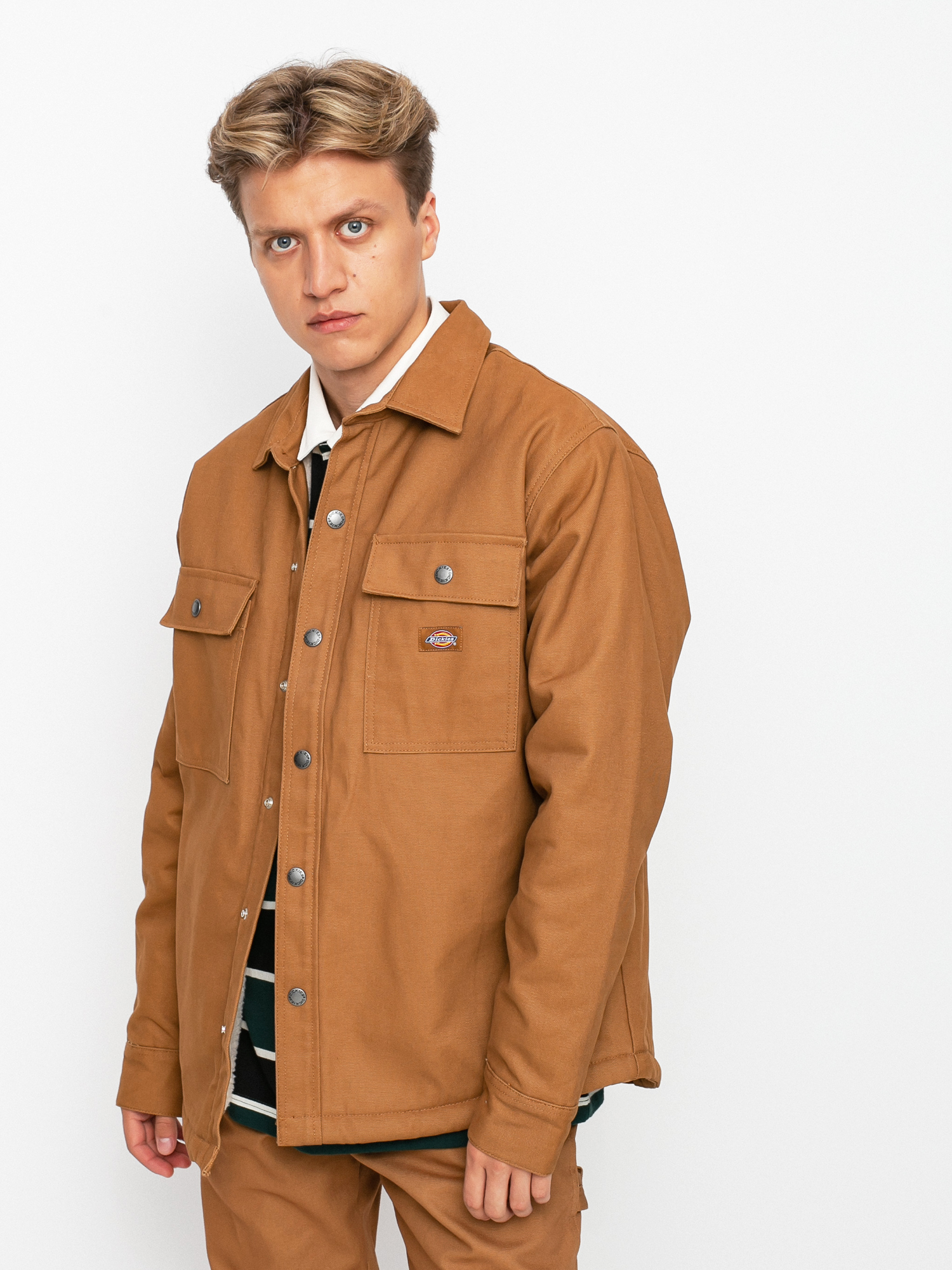 Kurtka Dickies Dc Shacket (brown duck)
