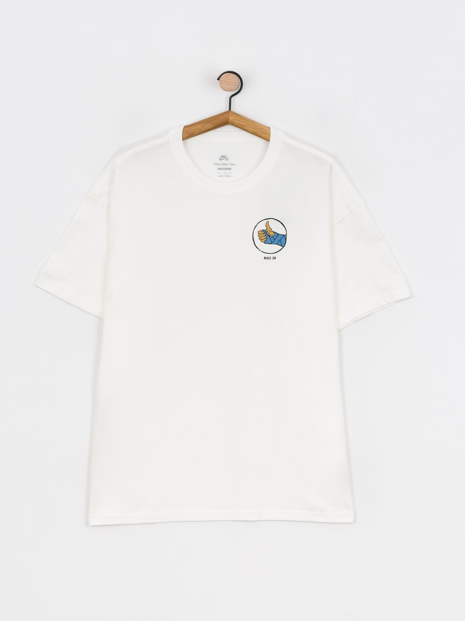 T-shirt Nike SB Fracture (white)