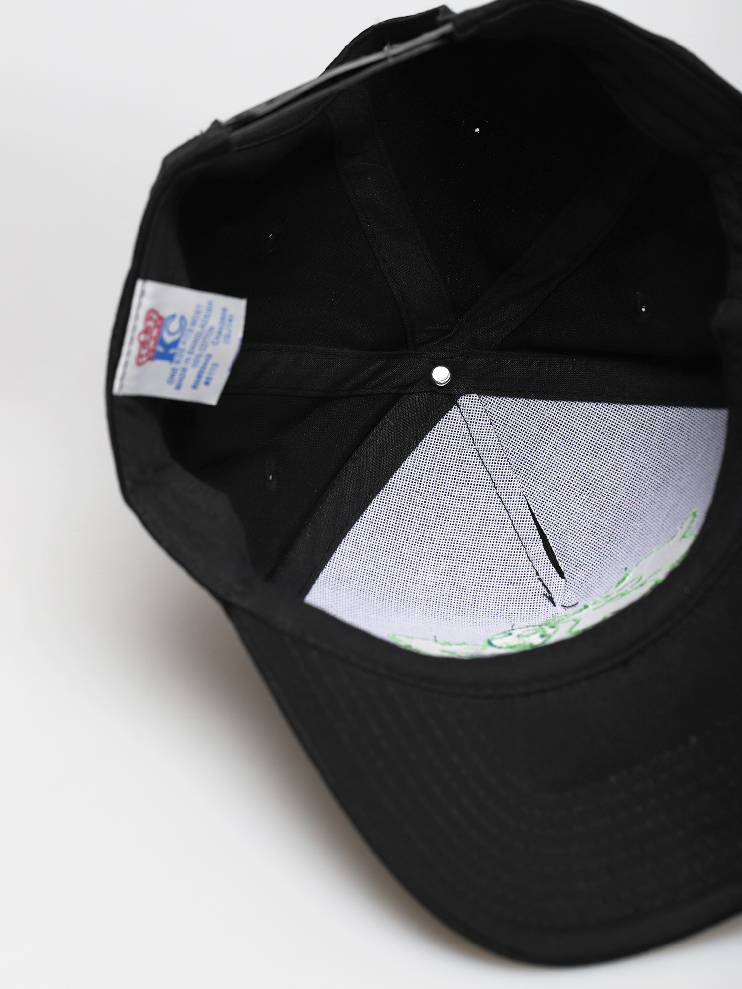 Czapka z daszkiem Frog Skateboards Dino Logo 5 Panel (black)