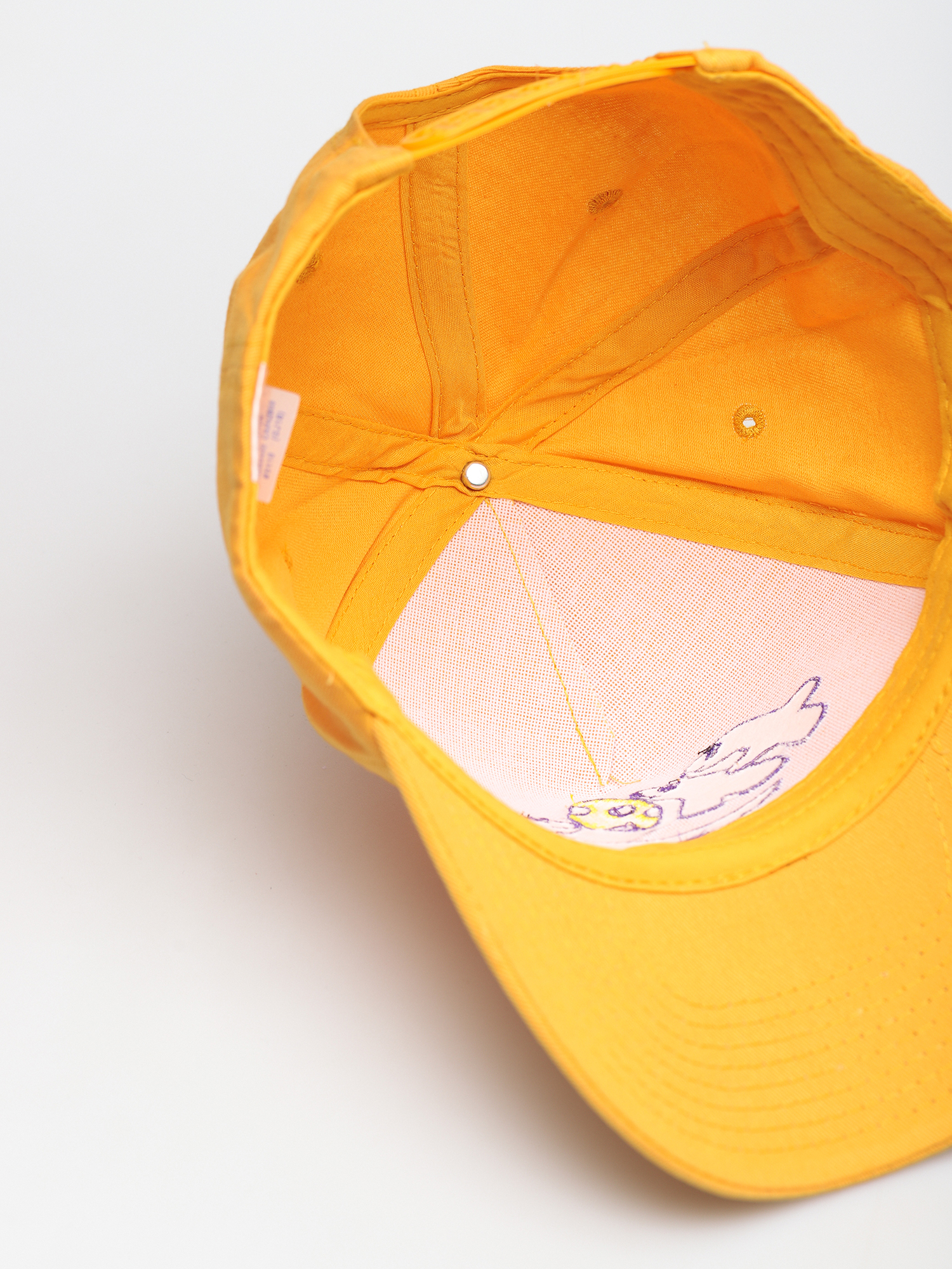 Czapka z daszkiem Frog Skateboards Dino Logo 5 Panel (yellow)