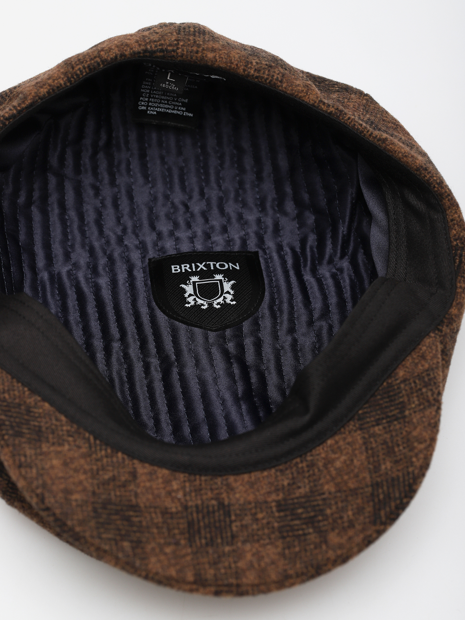 Kaszkiet Brixton Brood Snap Cap (bison/brown)