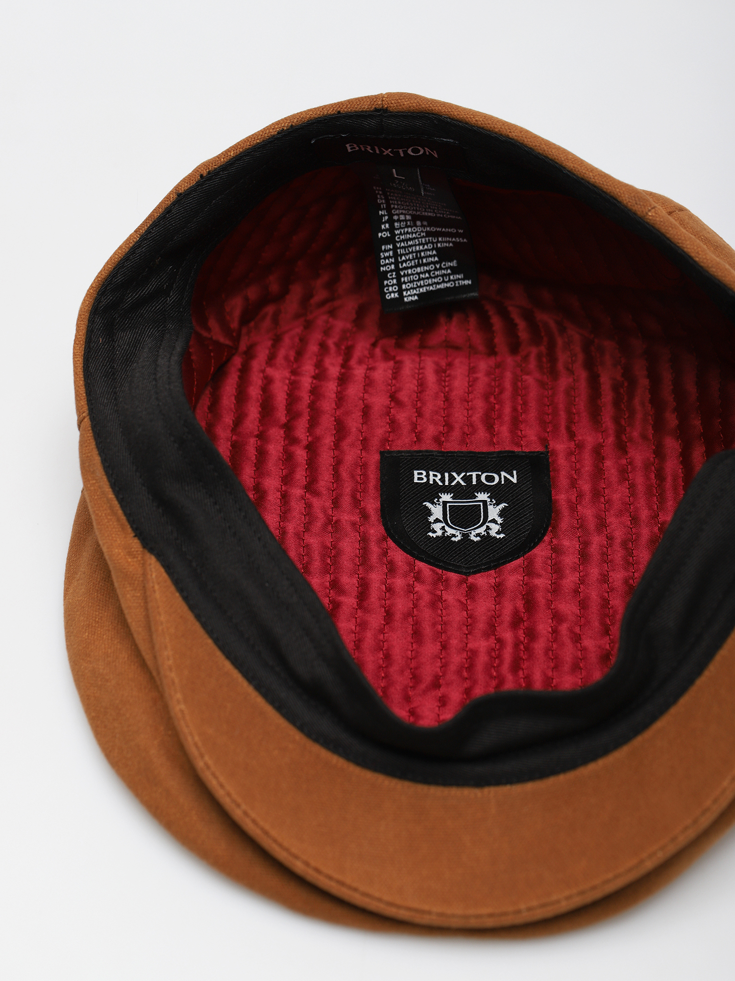 Kaszkiet Brixton Hooligan Snap Cap (dark khaki)