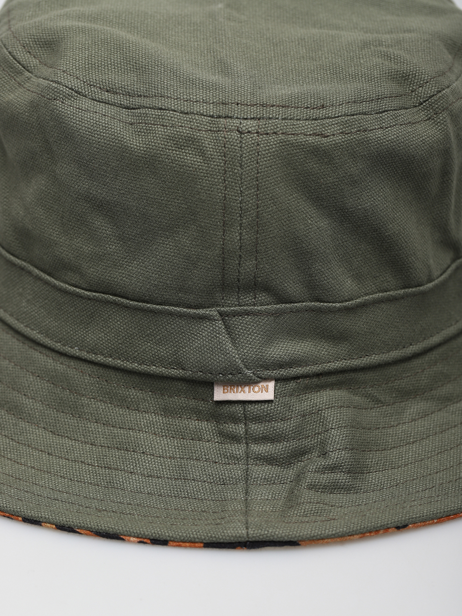 Kapelusz Brixton Petra Packable Bucket Hat (military olive/leopard)