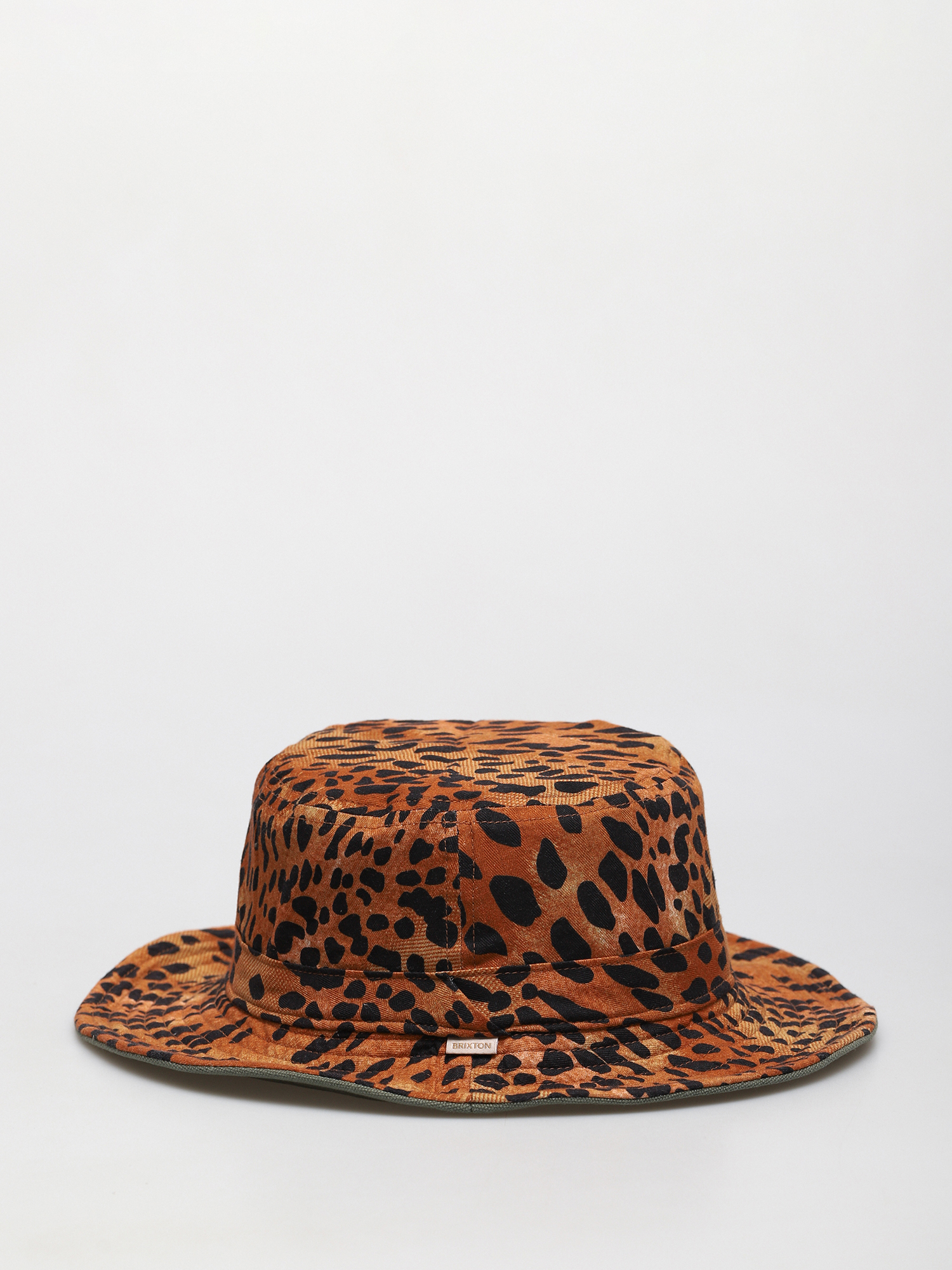 Kapelusz Brixton Petra Packable Bucket Hat (military olive/leopard)