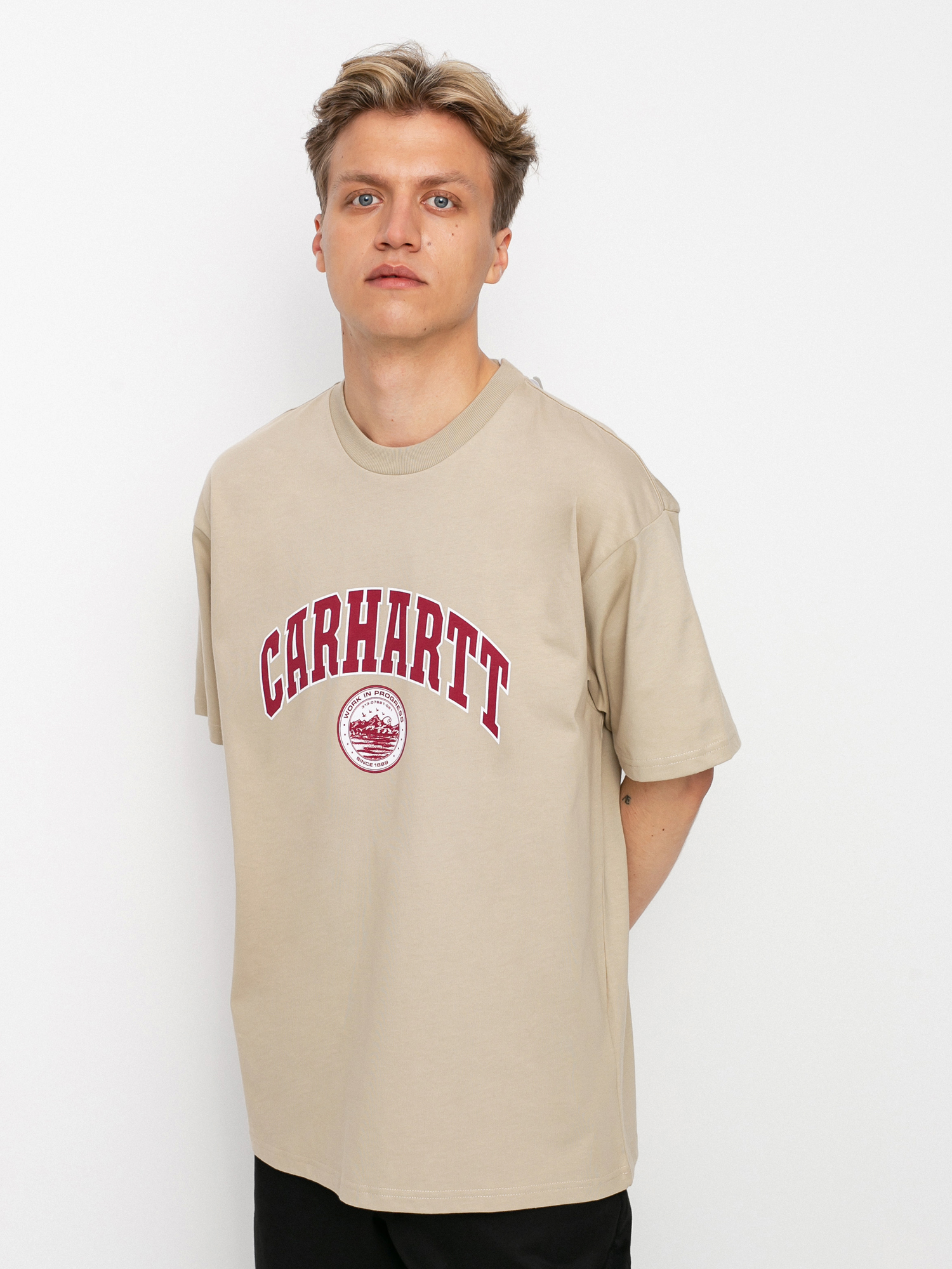 T-shirt Carhartt WIP Berkeley Script (wall)