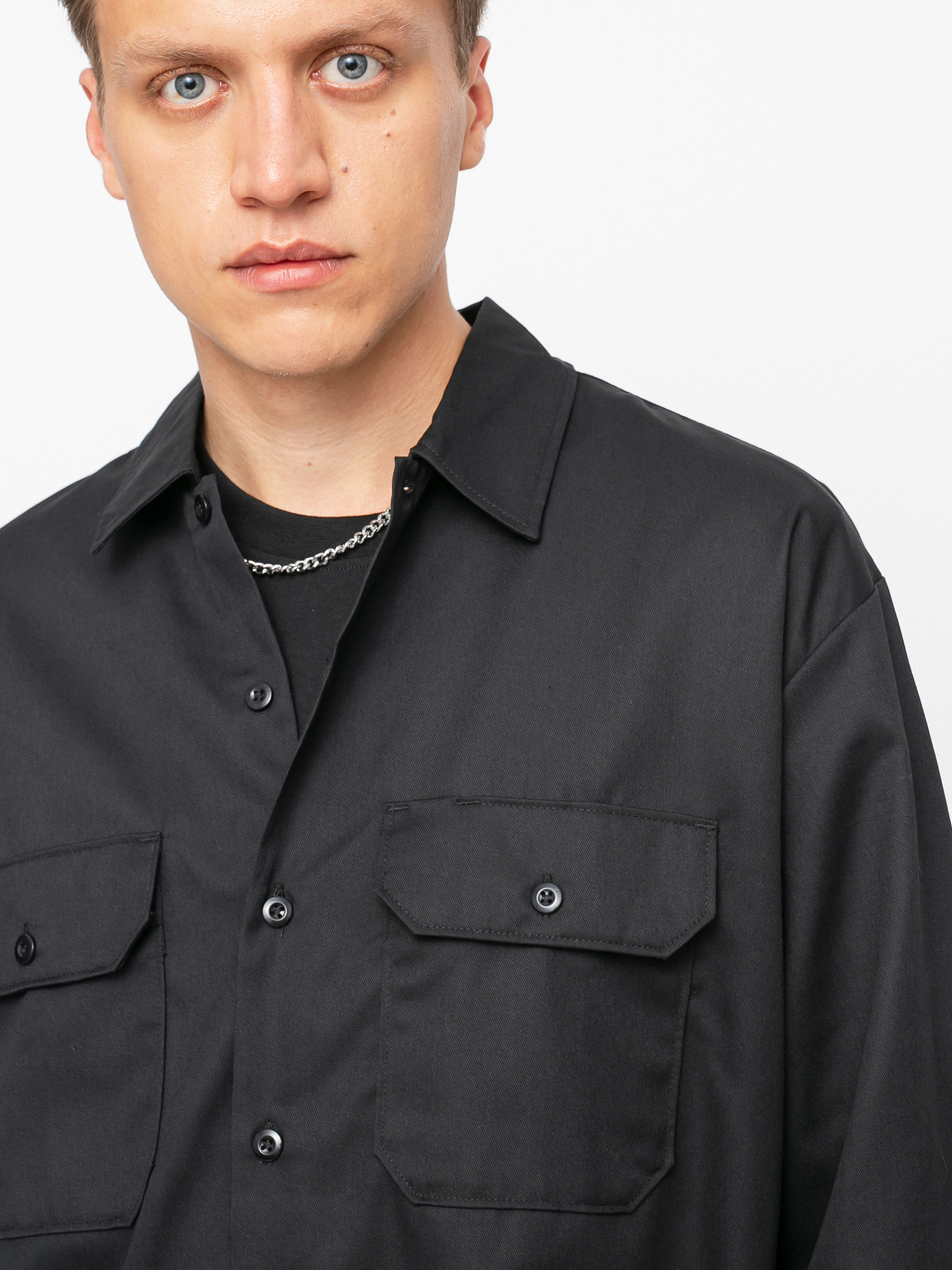 Koszula Dickies Long Sleeve Work (black)