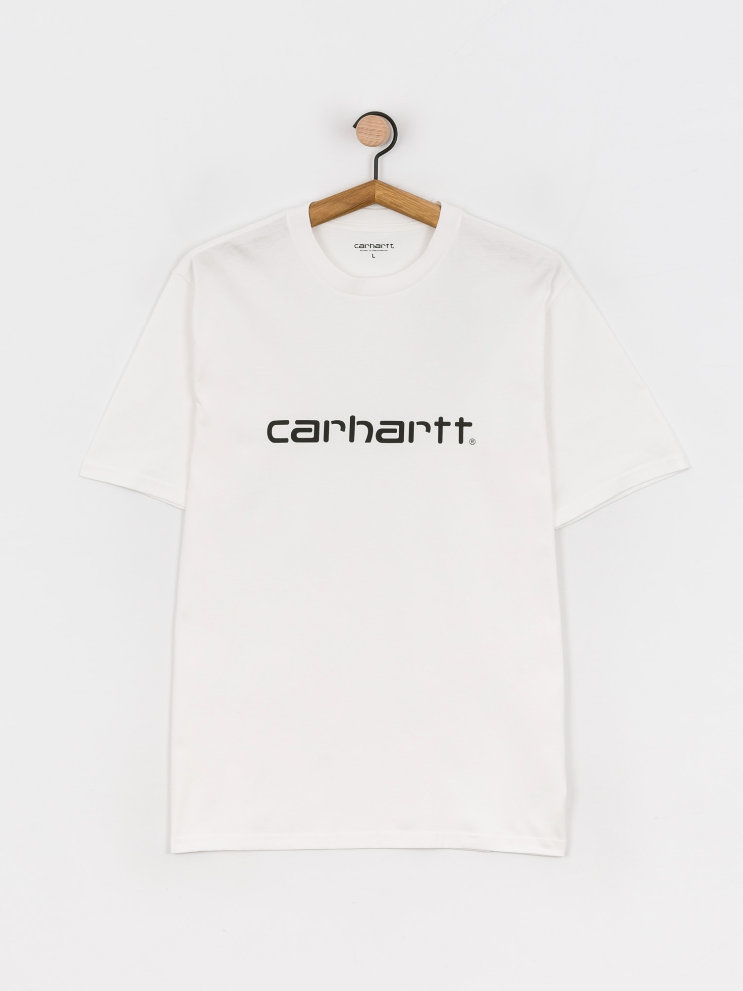 T-shirt Carhartt WIP Script (white/black)
