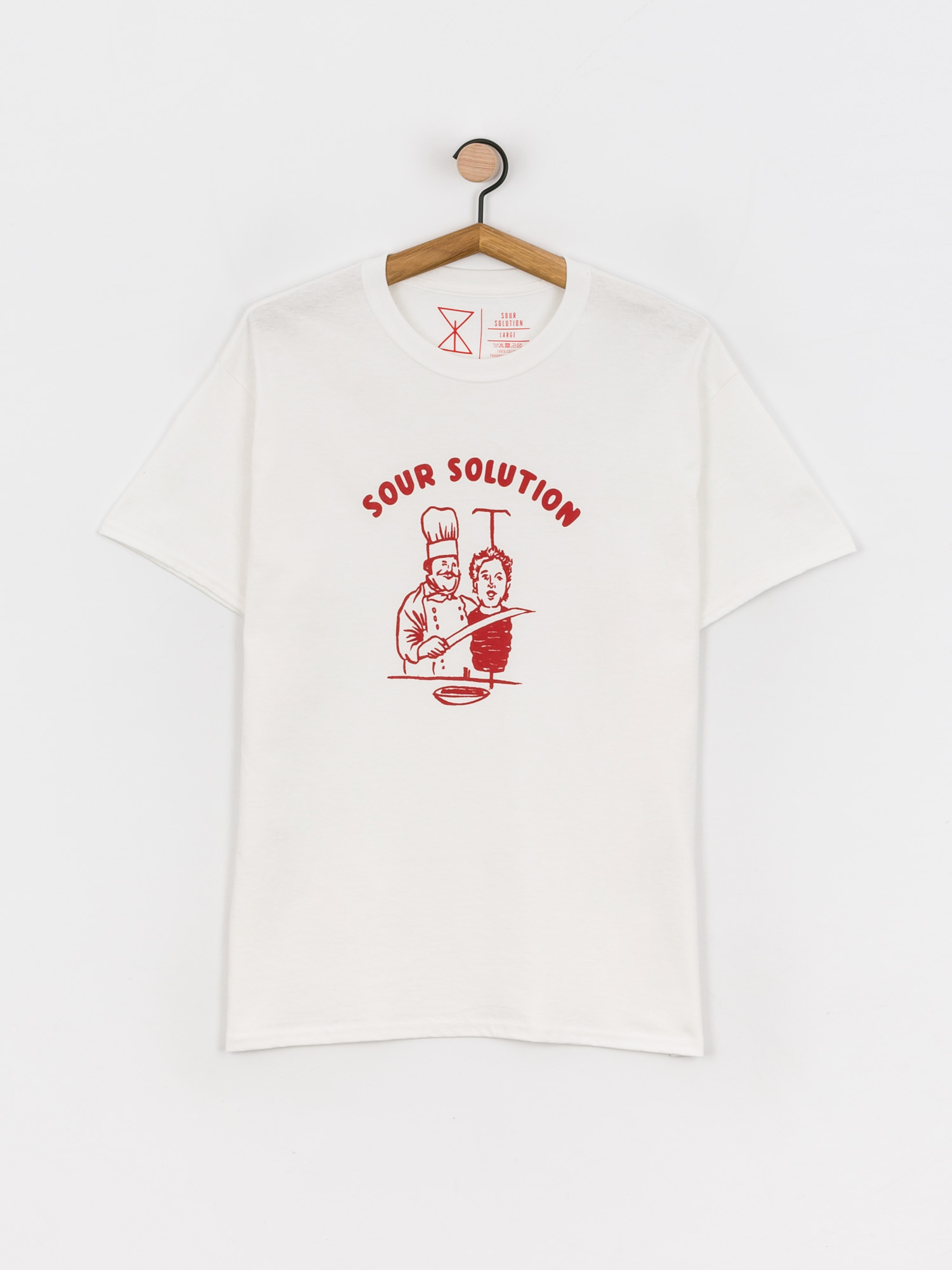 T-shirt Sour Solution Kebab (white)