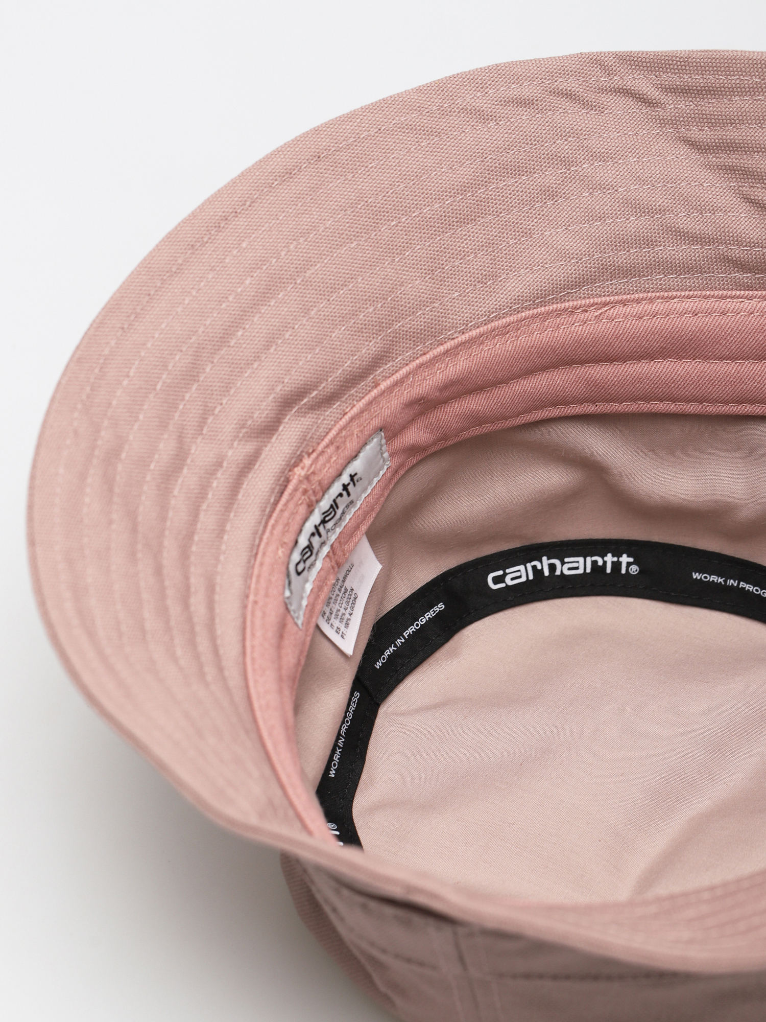 Kapelusz Carhartt WIP Script (earthy pink/black)