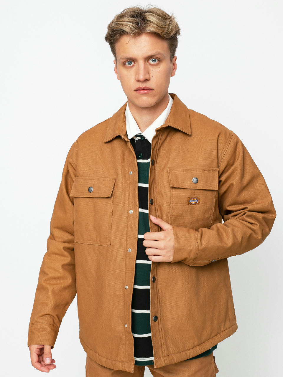 Kurtka Dickies Dc Shacket (brown duck)