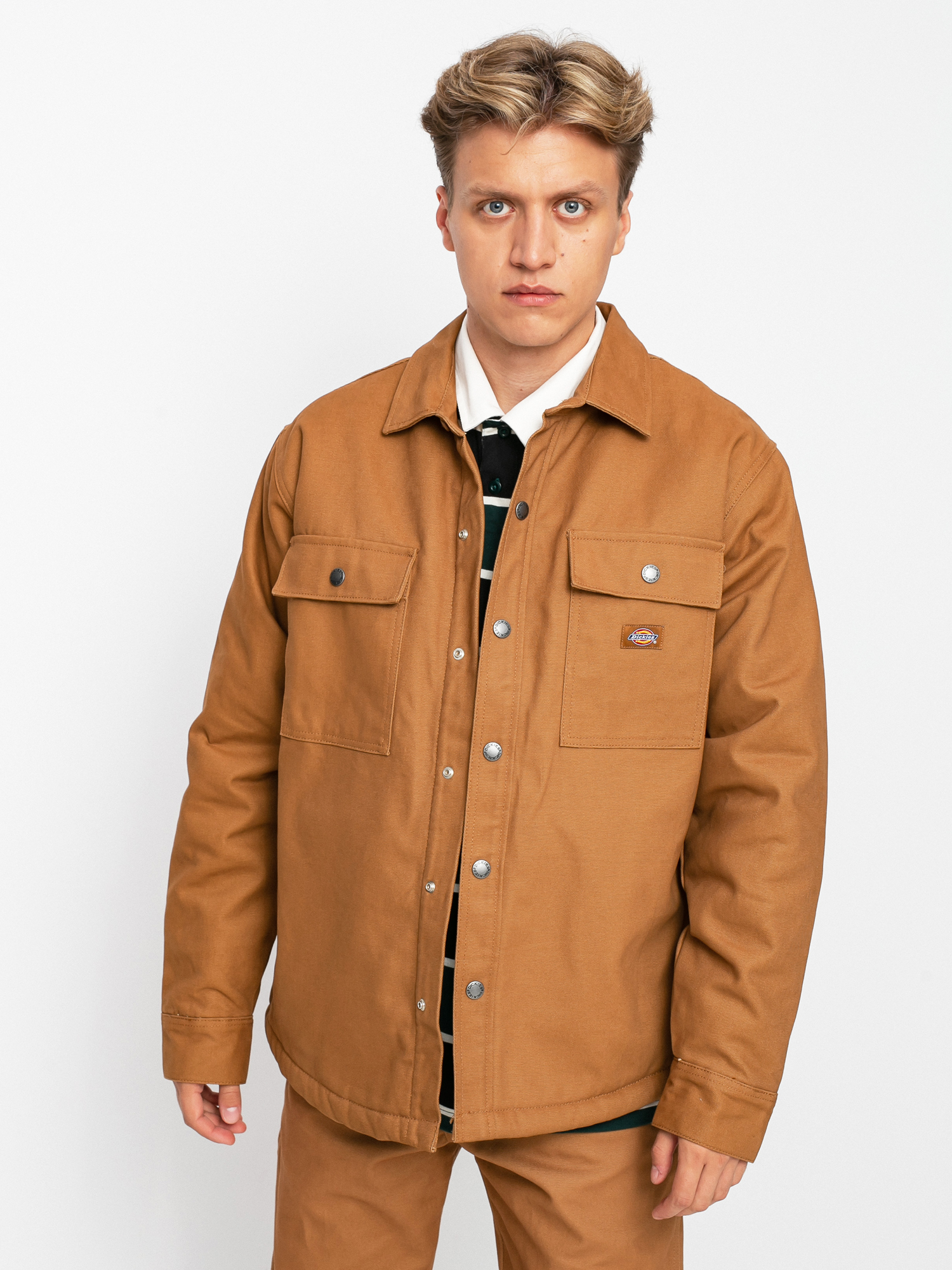Kurtka Dickies Dc Shacket (brown duck)