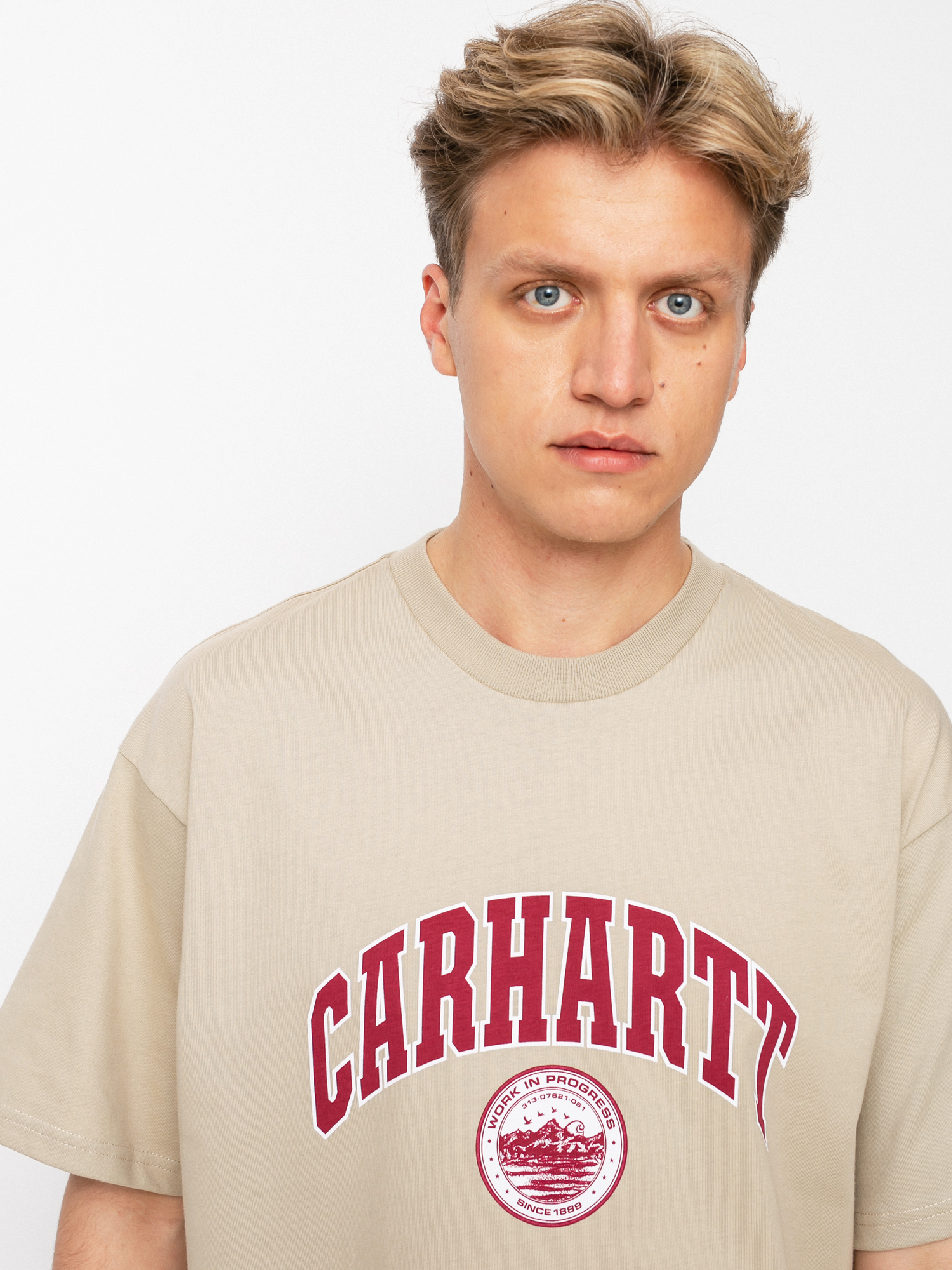 T-shirt Carhartt WIP Berkeley Script (wall)