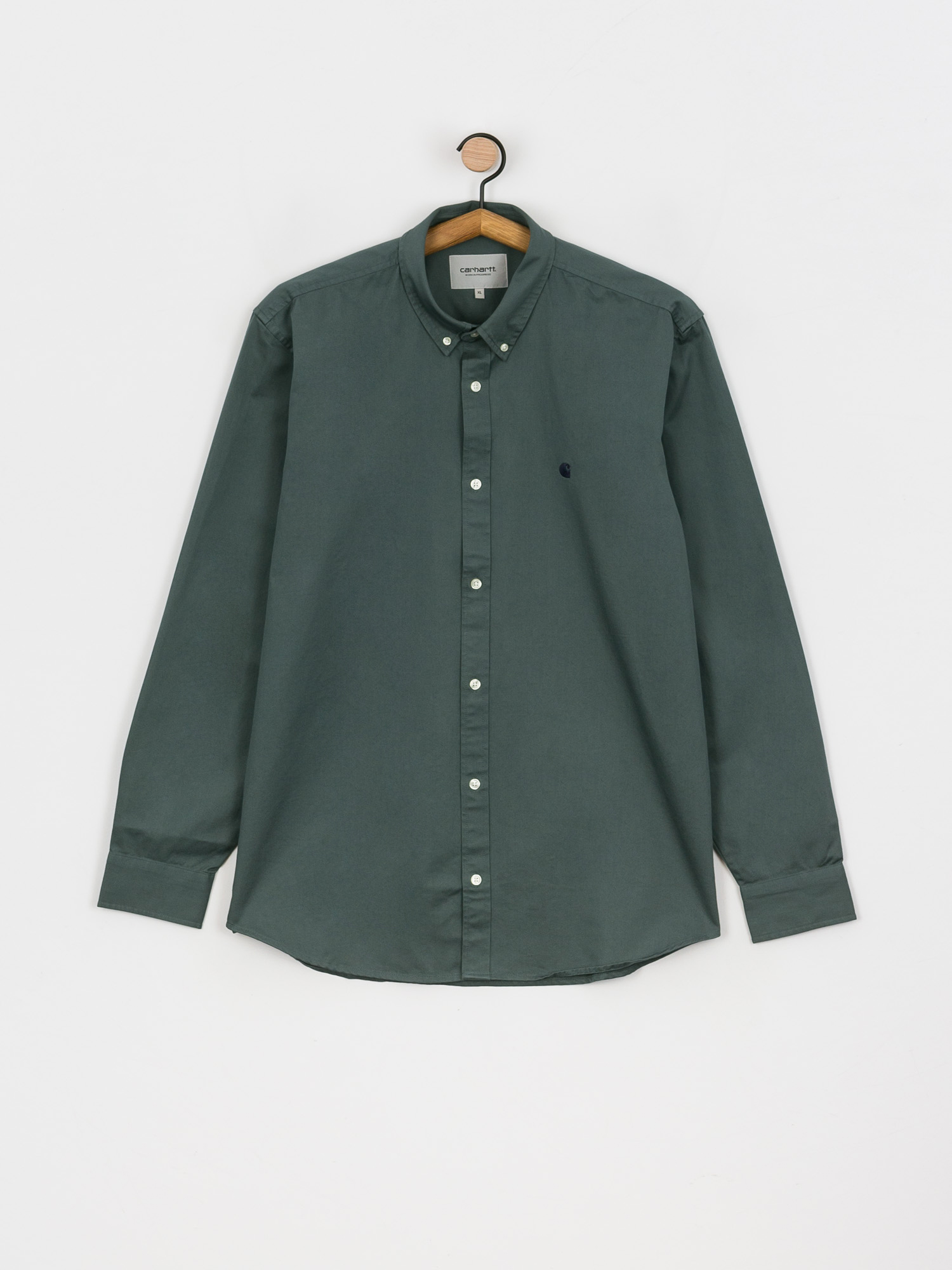 Koszula Carhartt WIP Madison (eucalyptus/dark navy)