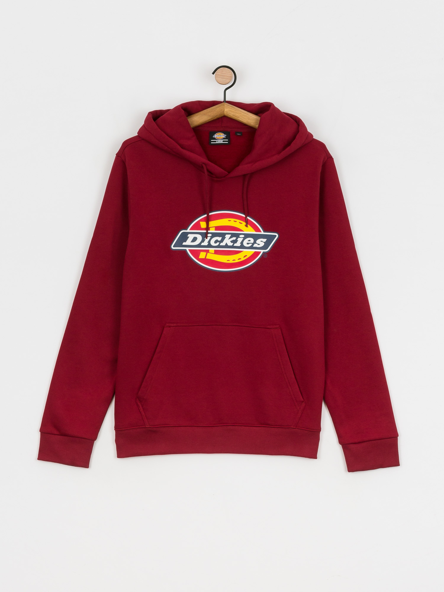 Bluza z kapturem Dickies Icon Logo HD (biking red)