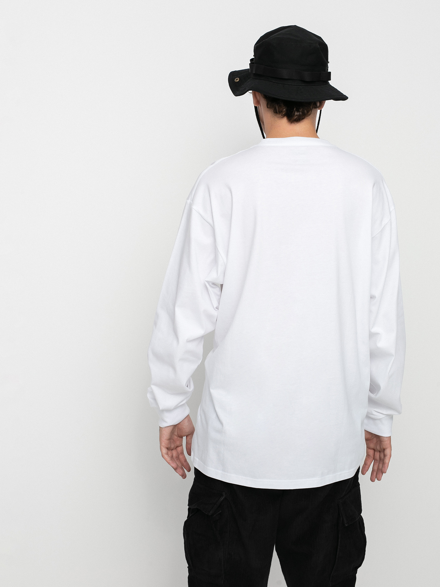 Longsleeve Vans Left Chest Hit (white/black)