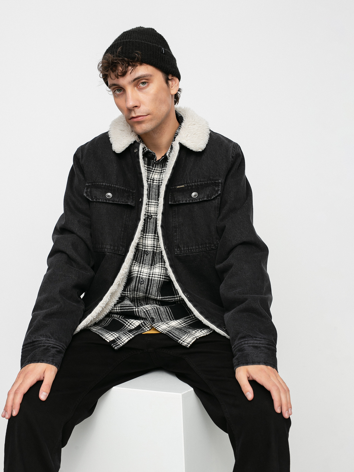 Kurtka Volcom Keaton (black combo)