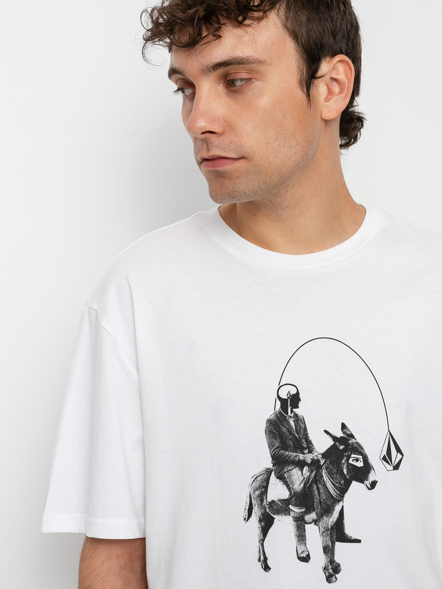 T-shirt Volcom Ass Off Bsc (white)