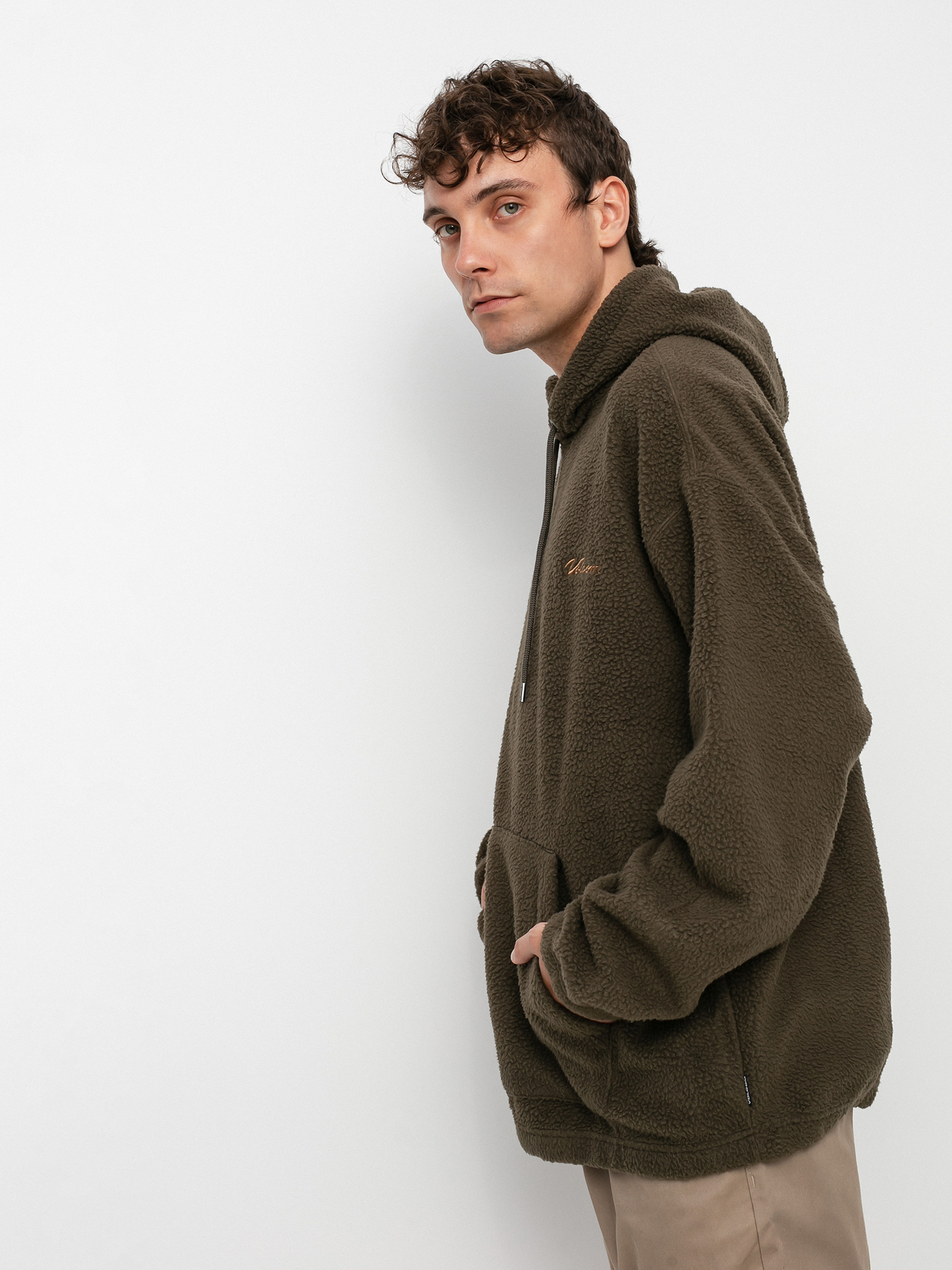 Bluza z kapturem Volcom Throw Exceptions HD (wren)