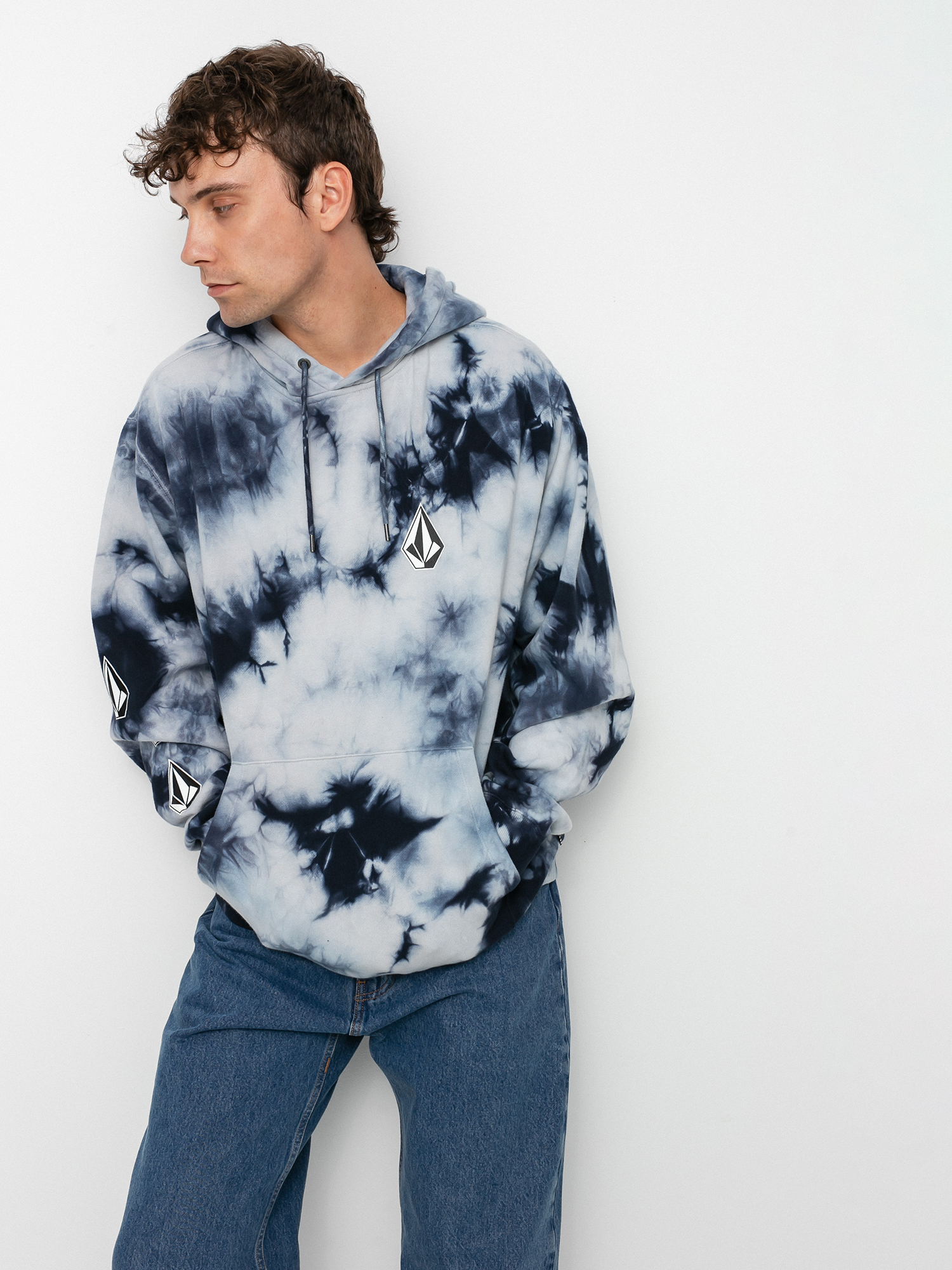 Bluza z kapturem Volcom Iconic Stone HD (multi)
