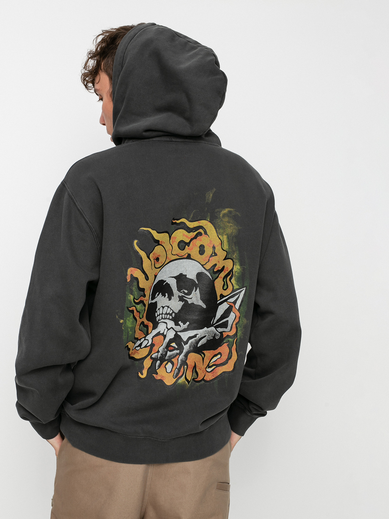 Bluza z kapturem Volcom Flowscillator HD (black)