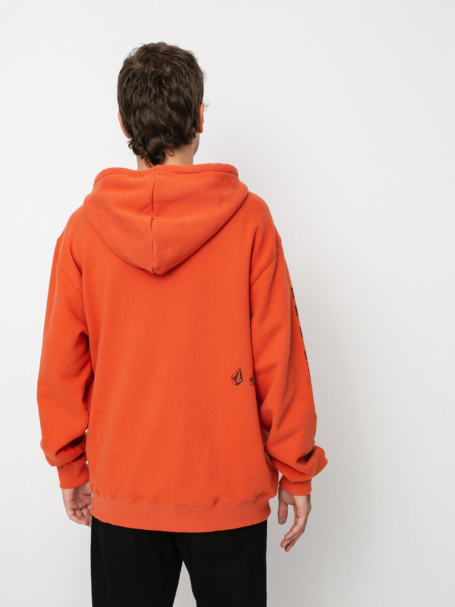 Bluza z kapturem Volcom Transient Waves HD (burnt ochre)